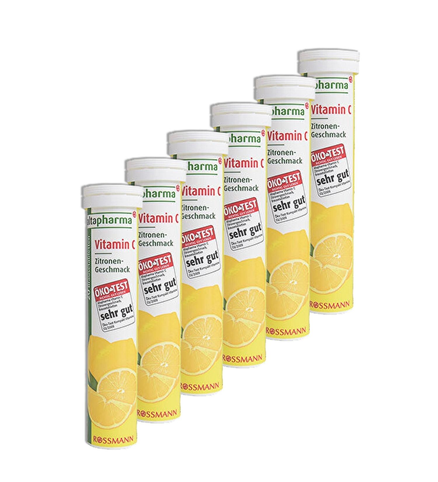 Altapharma Water-Soluble Tablets 20 Vitamin C (6 Pieces)