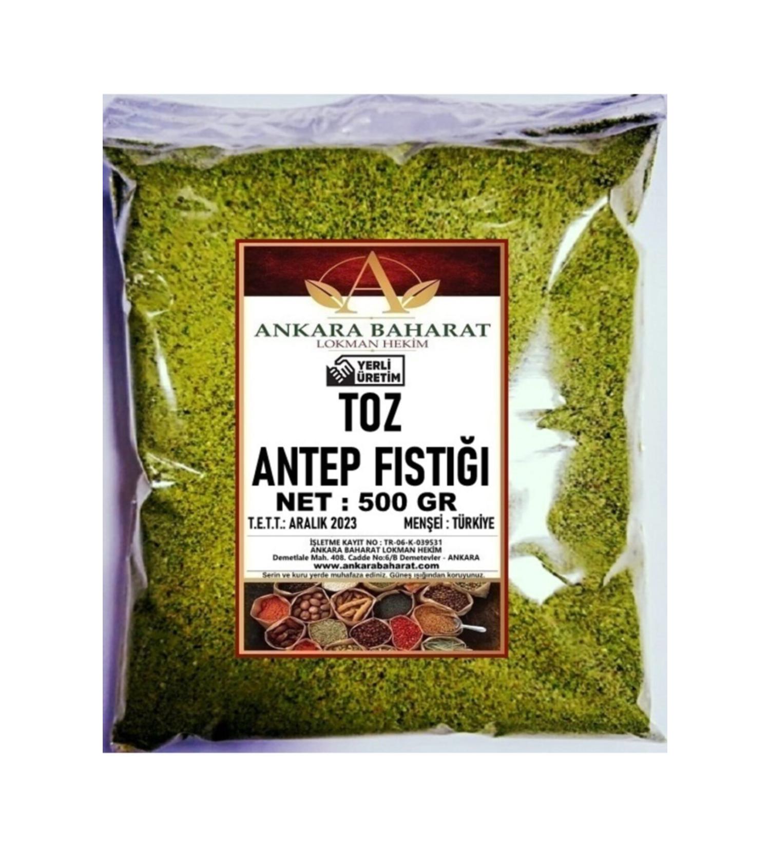 Ankara Spice Lokman Doctor Powdered Pistachio Ground - 500 grams - Pistachio Powder
