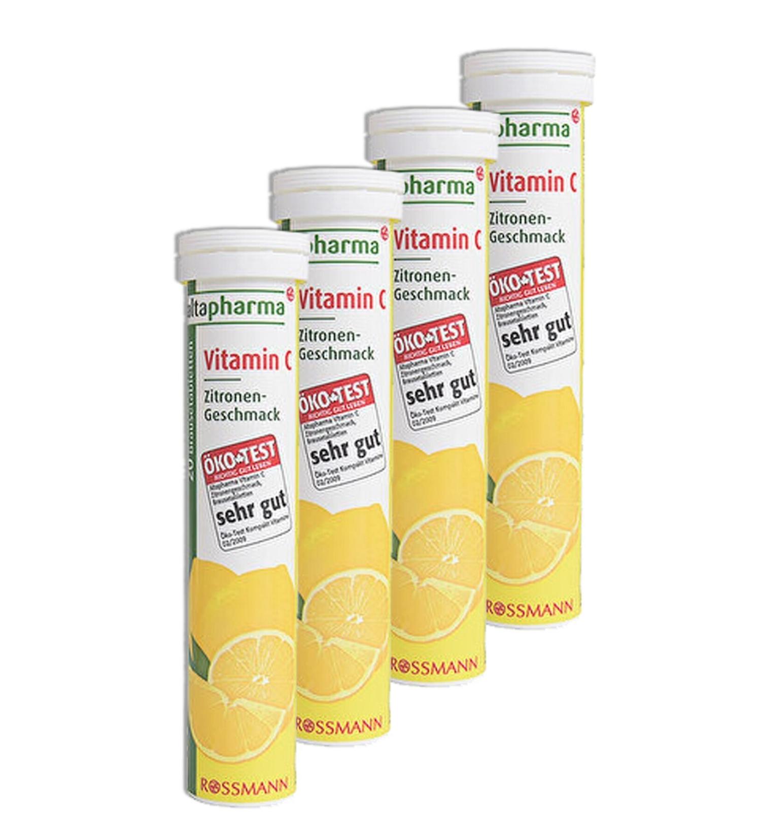 Altapharma Water Soluble Tablets 20 Vitamin C 4 Pieces