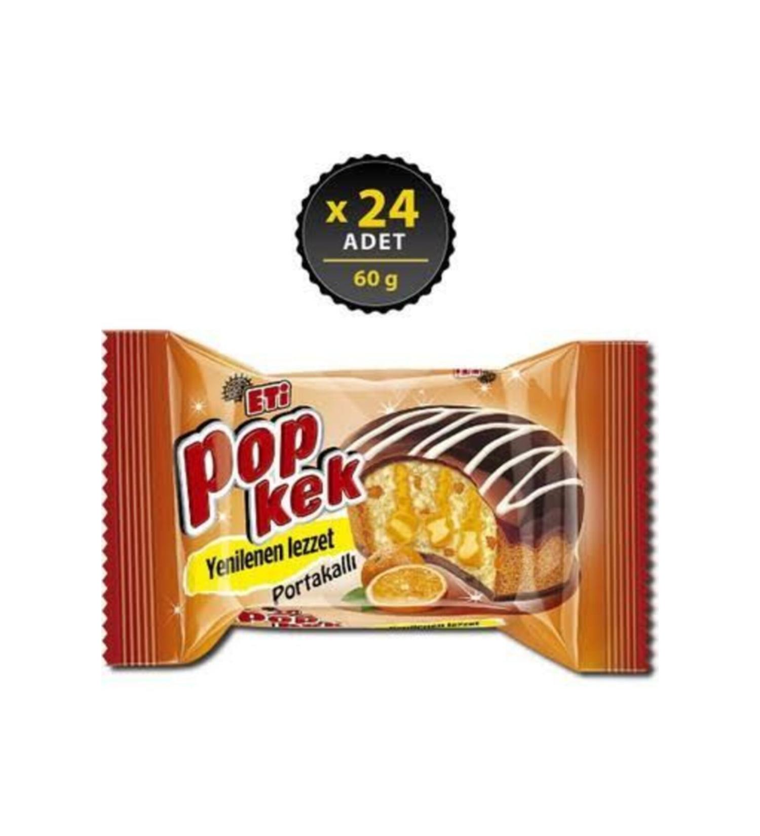 Eti Popkek 24 Pieces Orange