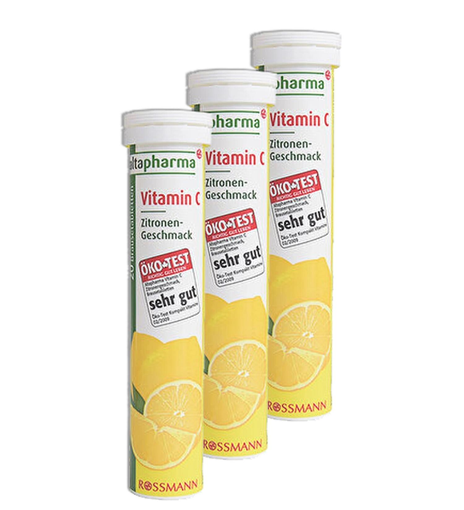 Altapharma Water-Soluble Tablets 20 Vitamin C (3 Pieces)