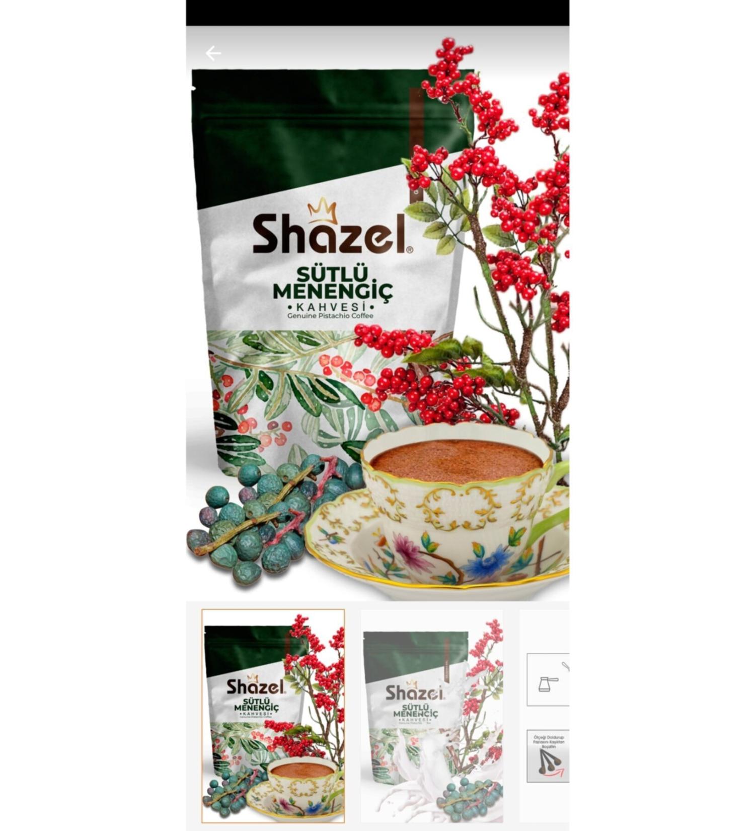 Shazel Milky Menengi Coffee 200 Gr X 3 Packs