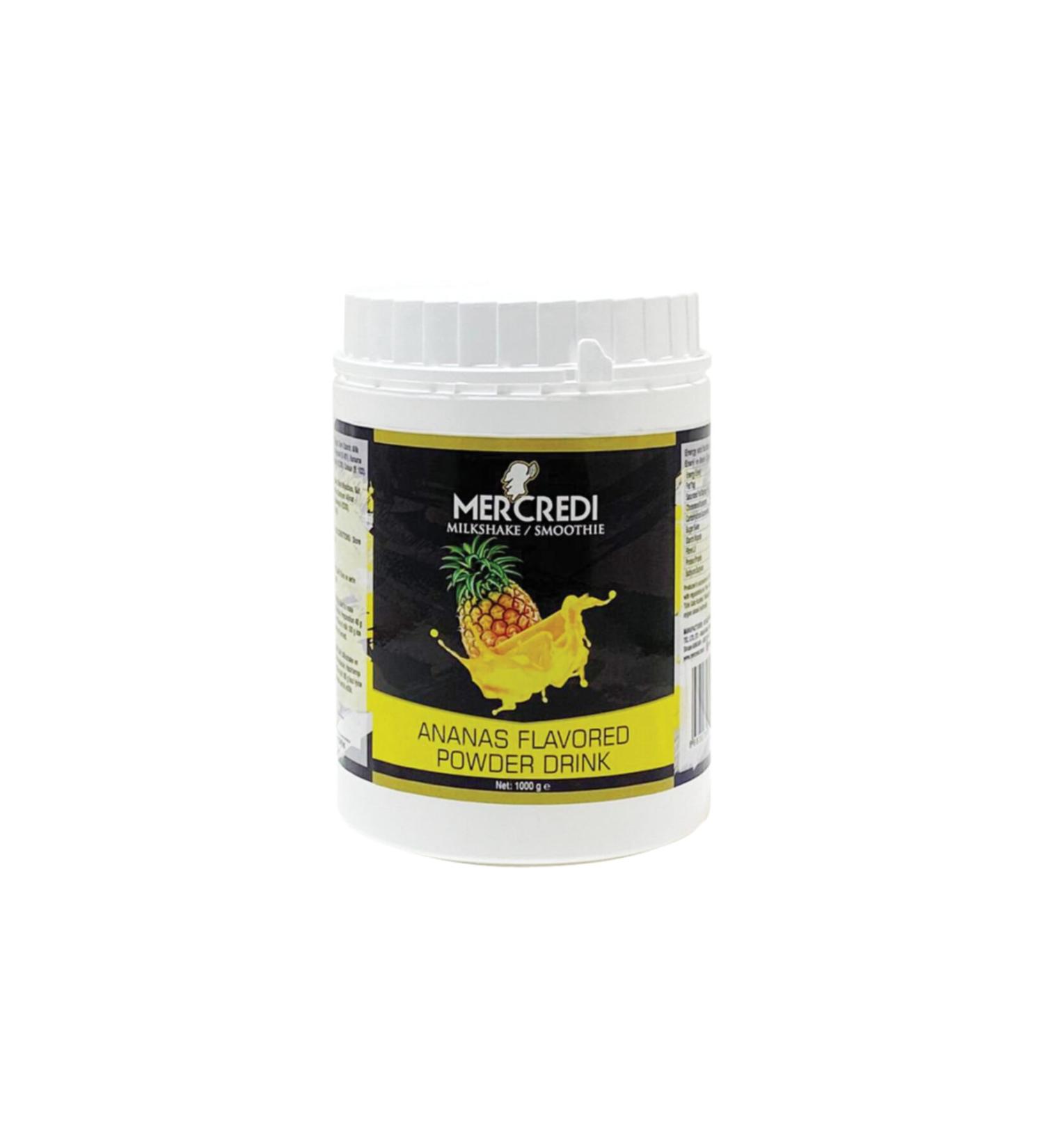 MERCREDI Pineapple Pineapple Milkshake/smoothie Powder 1000 Gr