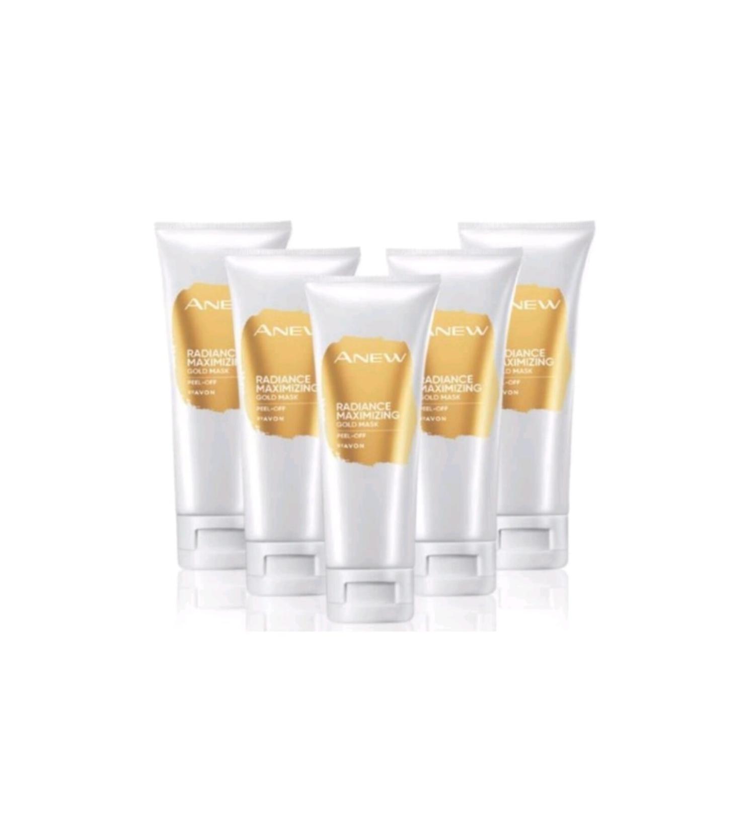 Avon Peel-Off Gold Mask 5 Pack