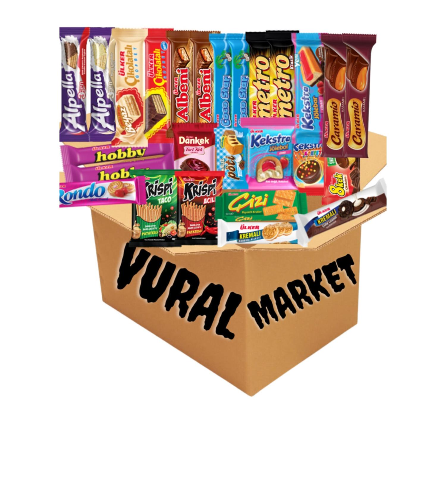 lker Ekomix Sweet & Salty Snack Pack 25 Pieces