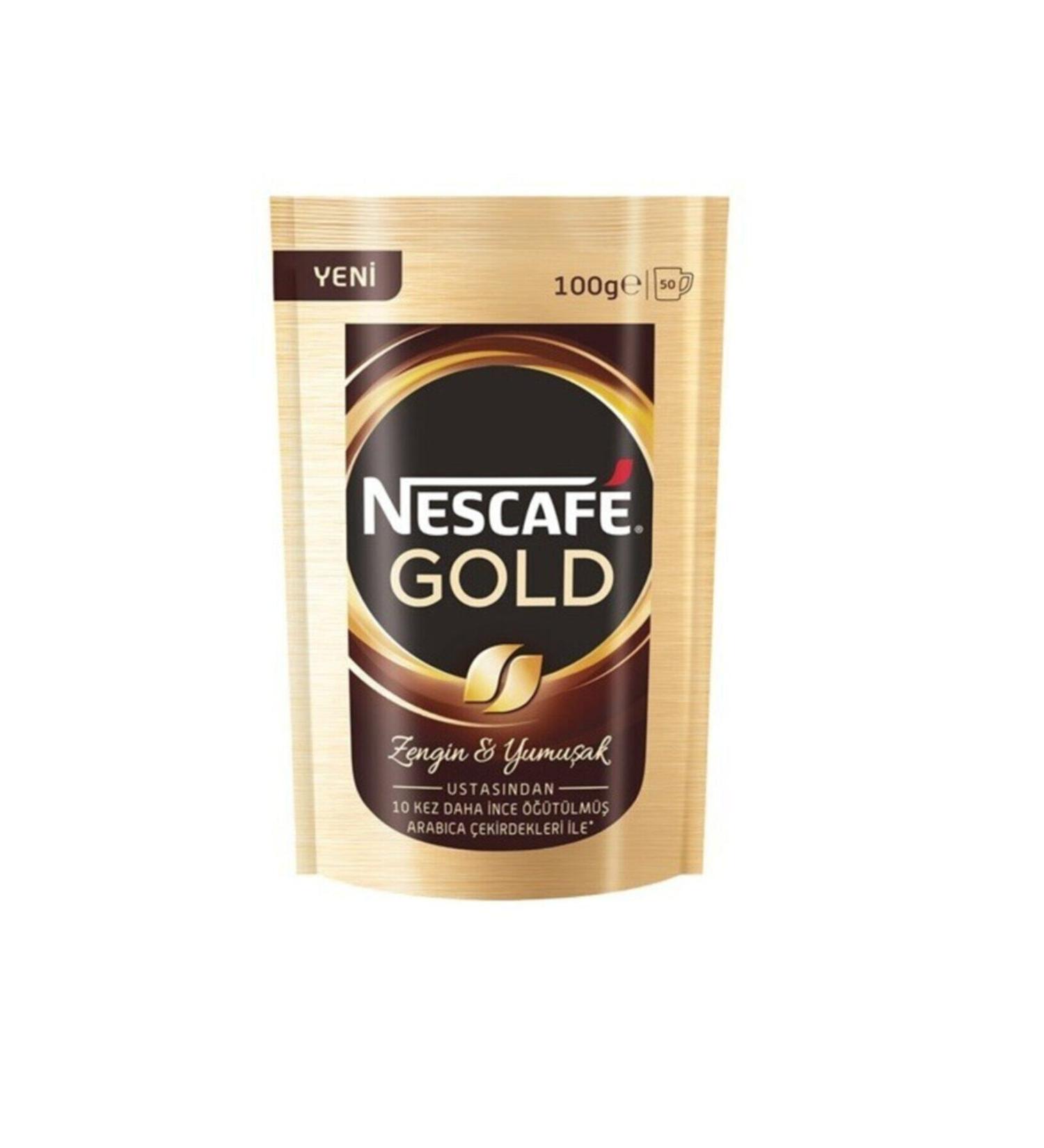 Nestle Nescafe Gold Coffee 100 Gr X 3 Pieces