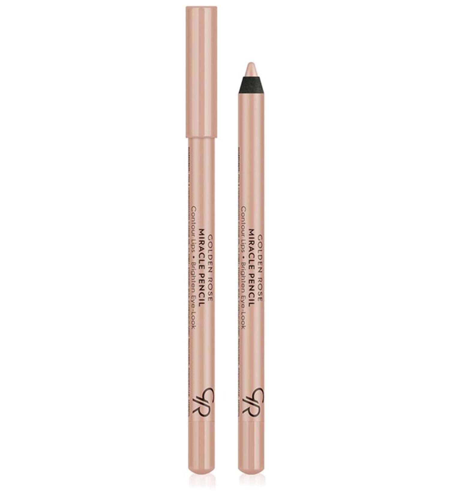 Golden Rose Eye and Lip Illuminating Pencil - Miracle Pencil Contour Lips Brighten Eye-look