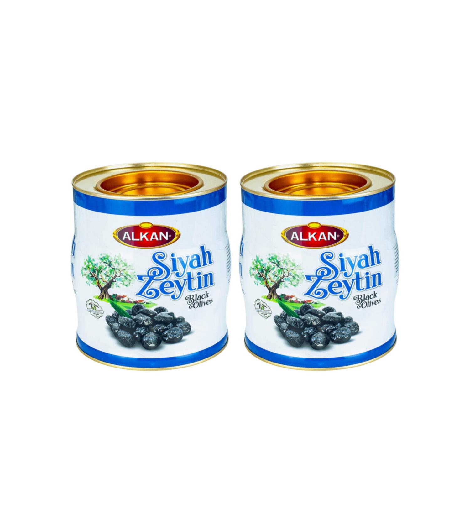 Alkan Less Salty Gemlik Olives 2x2kg