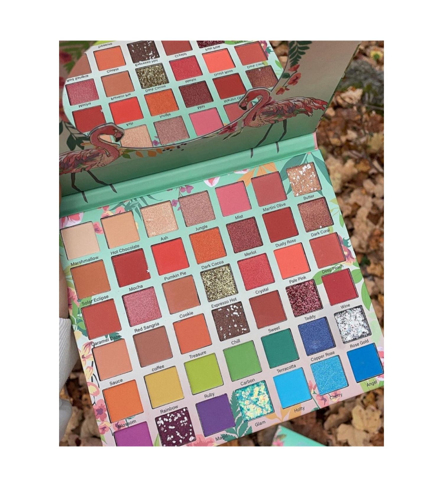 A LY COSMET CS Aily Flamingo Model 42 Eyeshadow Palette