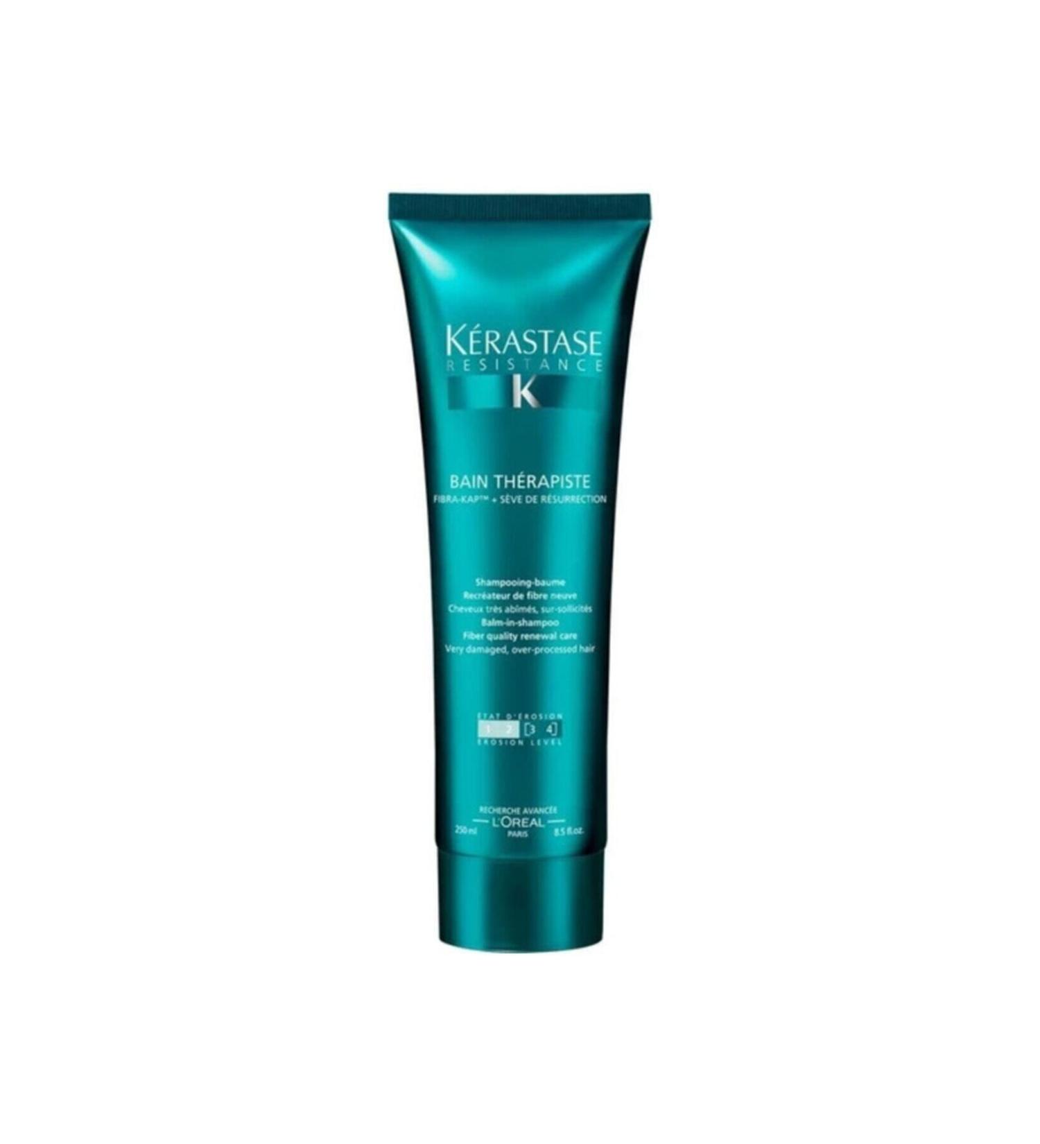 Kerastase Resistance Bain Therapiste Shampoo for Extremely Damaged Hair 34 250 Mll evakuafor2125223