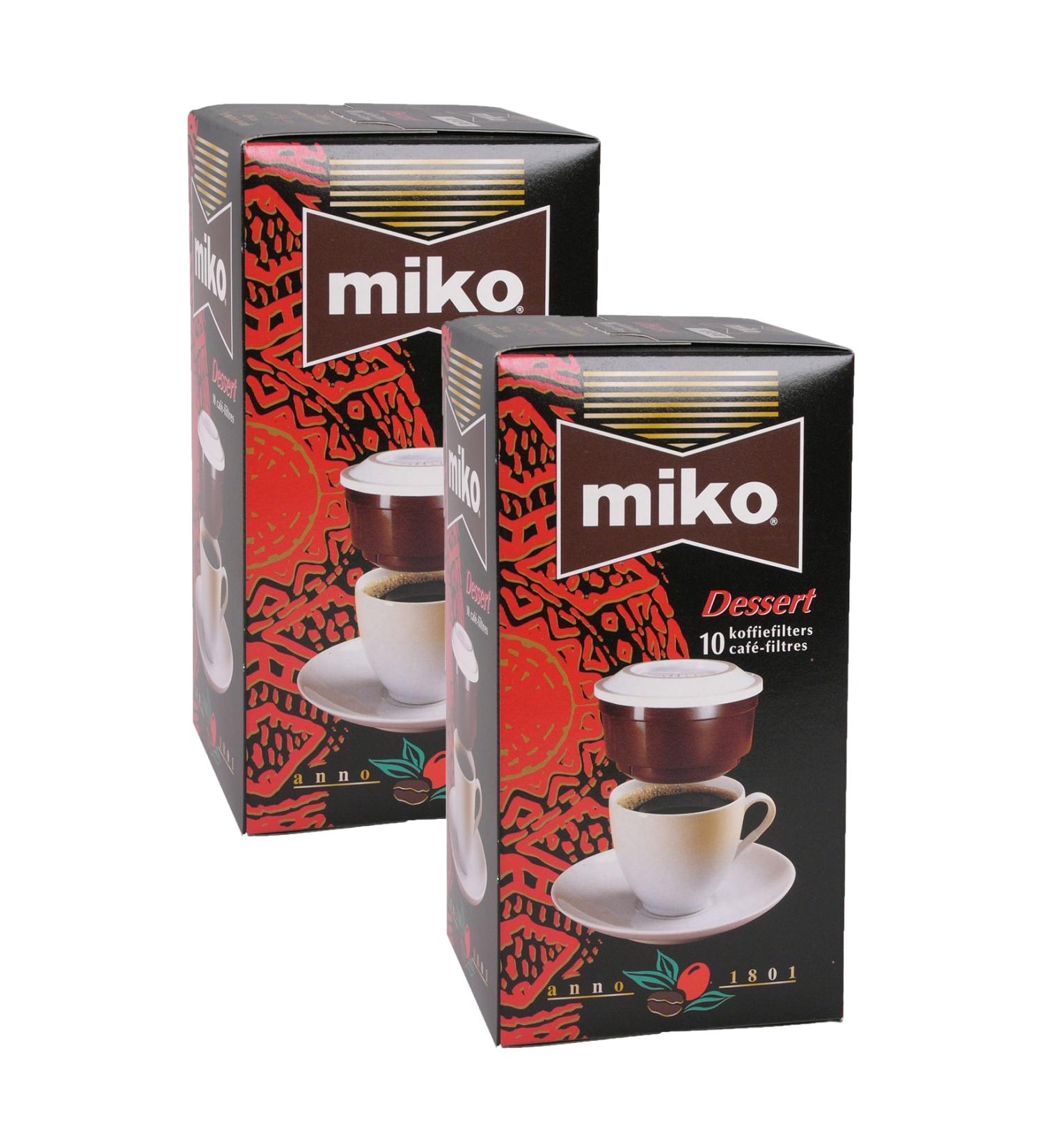 miko coffee Miko Dessert Practical Filter Coffee 2 X 10 pieces