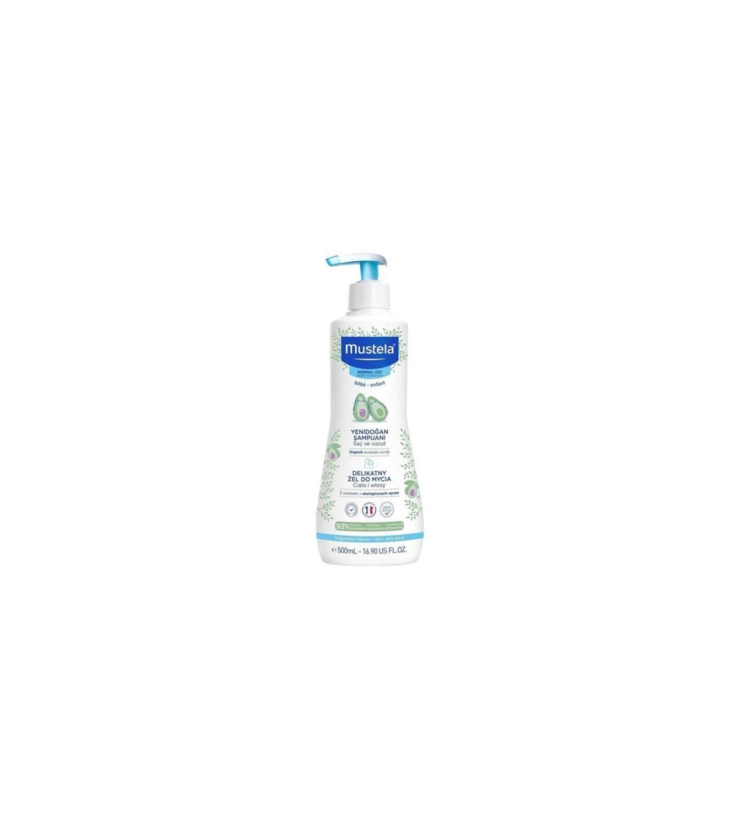 Mustela Newborn Hair and Body Shampoo 500 Ml