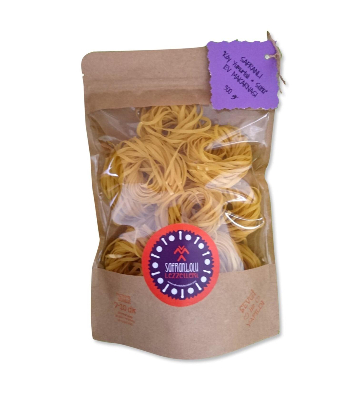 SAFRANBOLU TASTES Homemade Pasta with Saffron 300 G