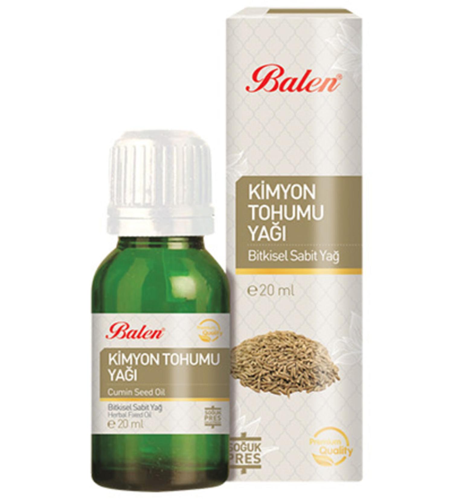 Balen Cumin Seed Oil Natural Pure Cold Pressed 20 ml