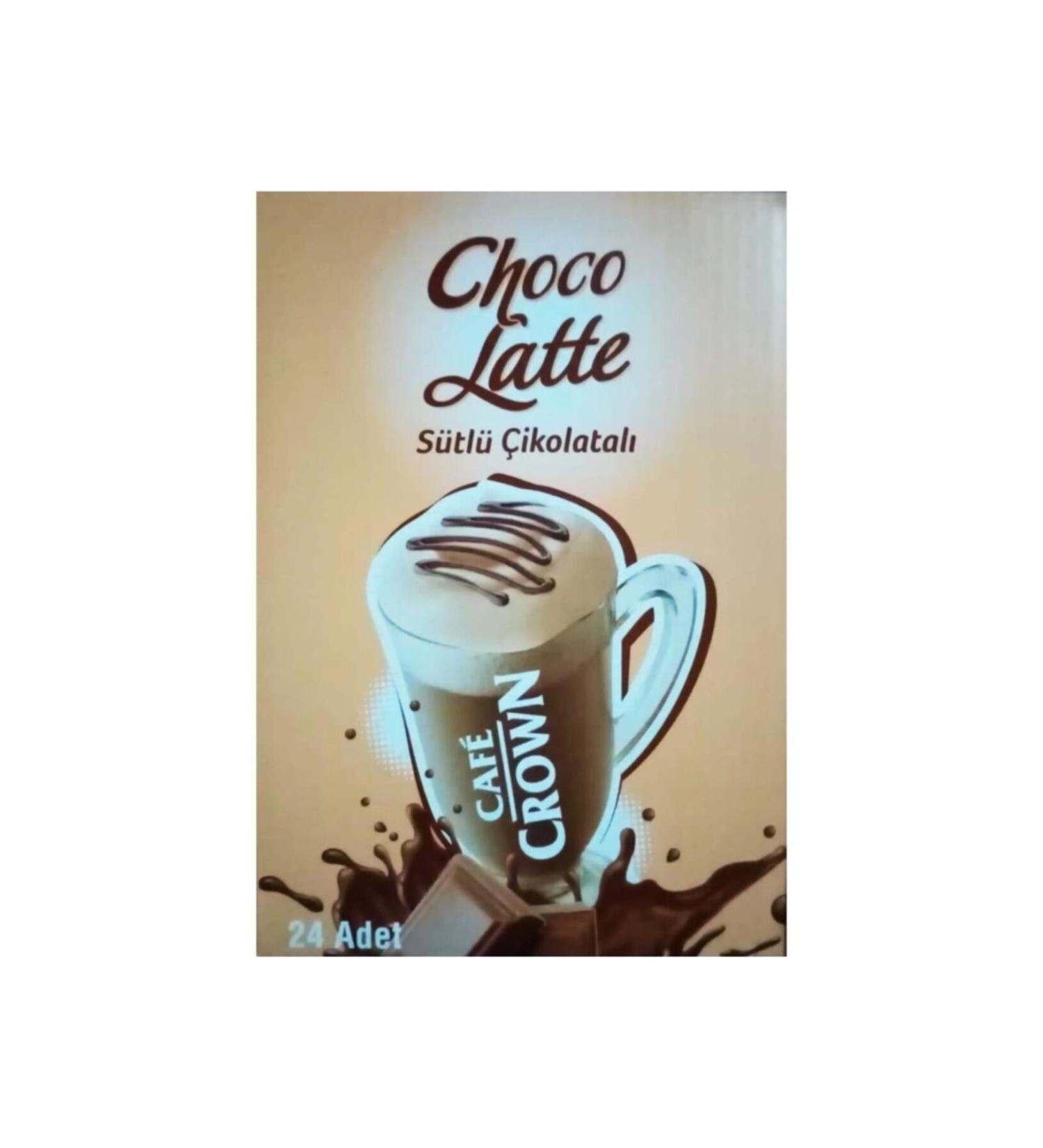 Ulker Cafe Crown Choco Latte 17 Gr X 24 Pieces