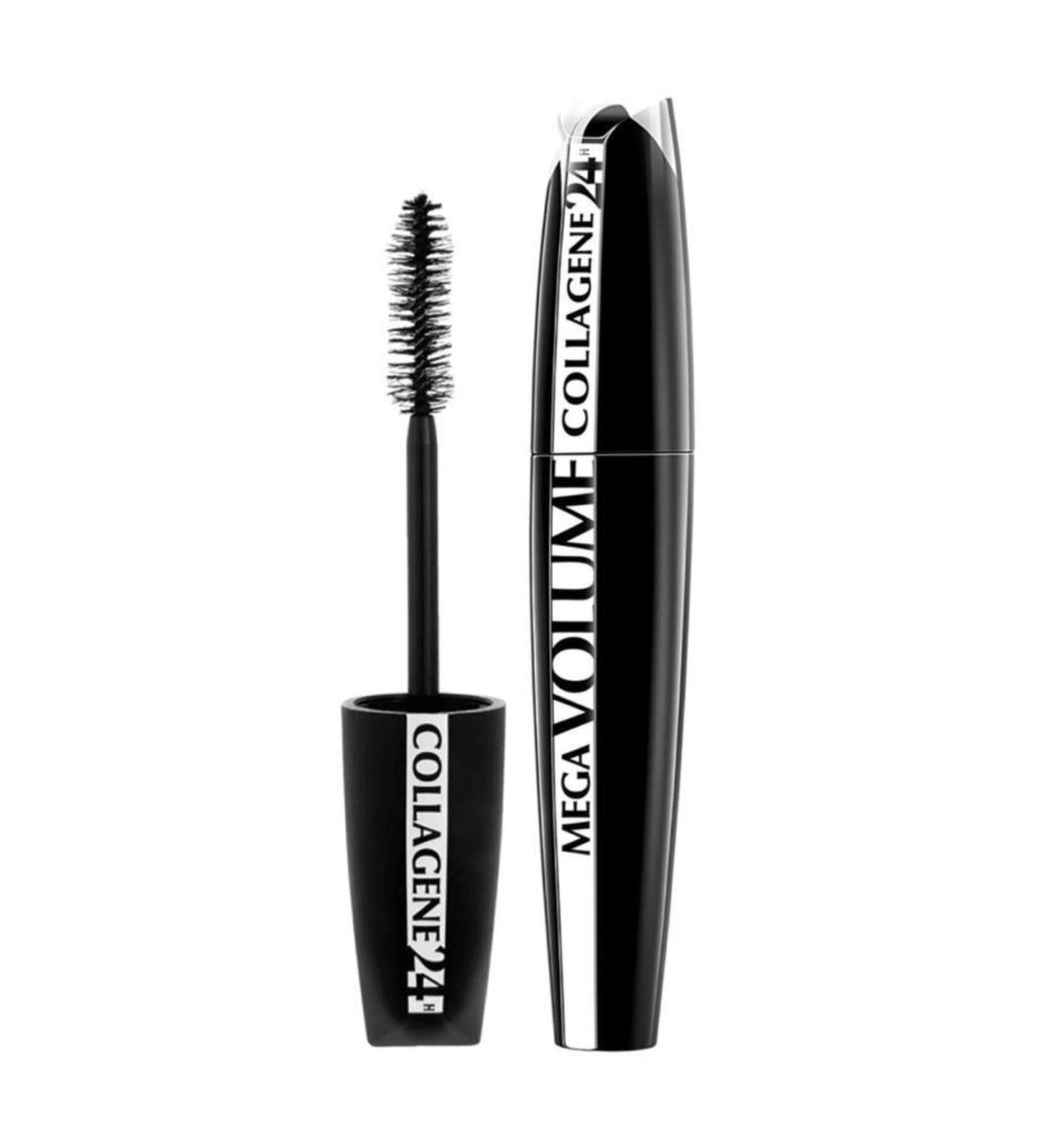 L'Oreal Paris Mega Volume Collagene 24h Black Mascara - Buy Online on GoSupps.com