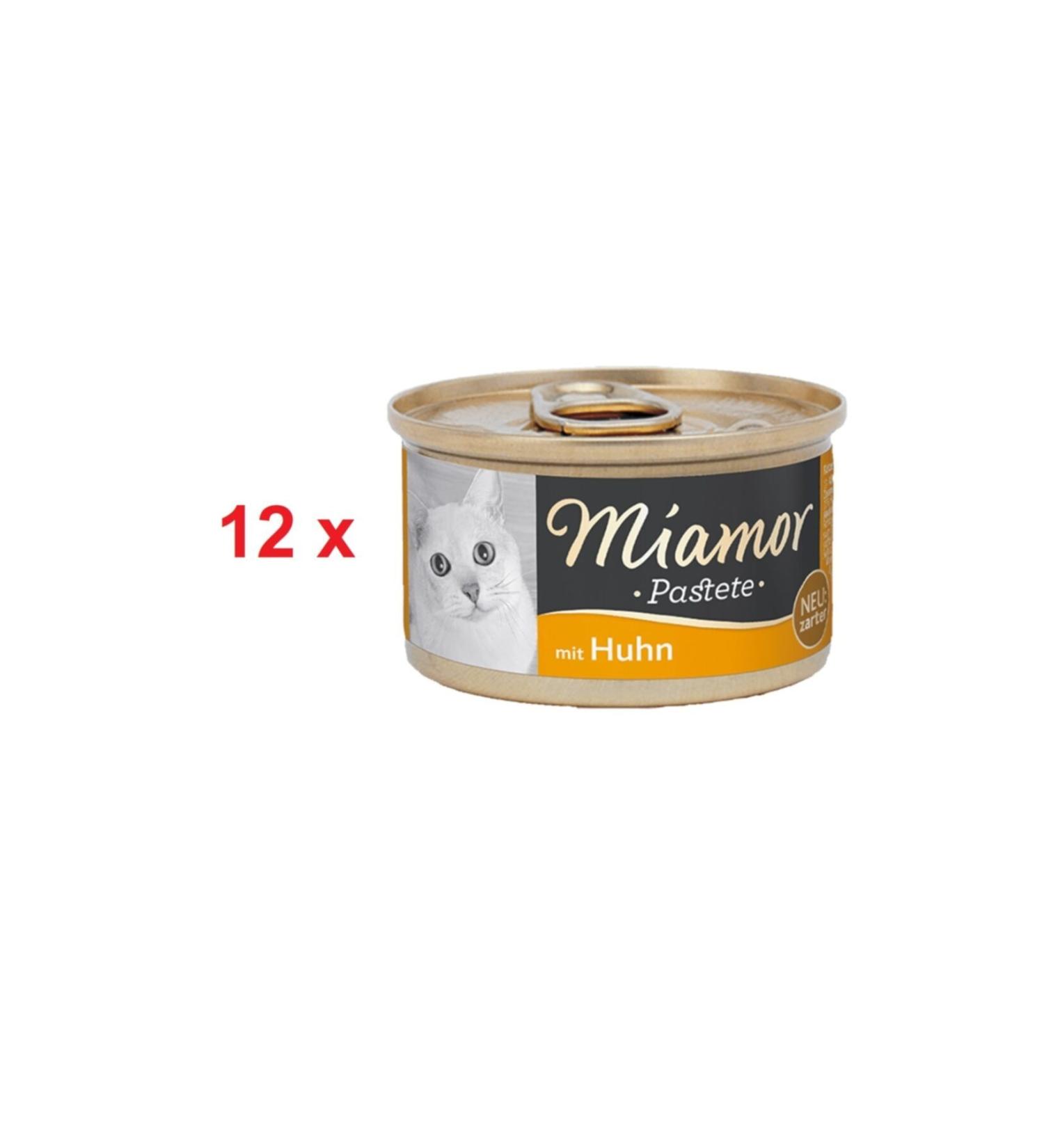 Miamor Miamor Pastete Cat Chicken 85 Gr X 12 Pieces