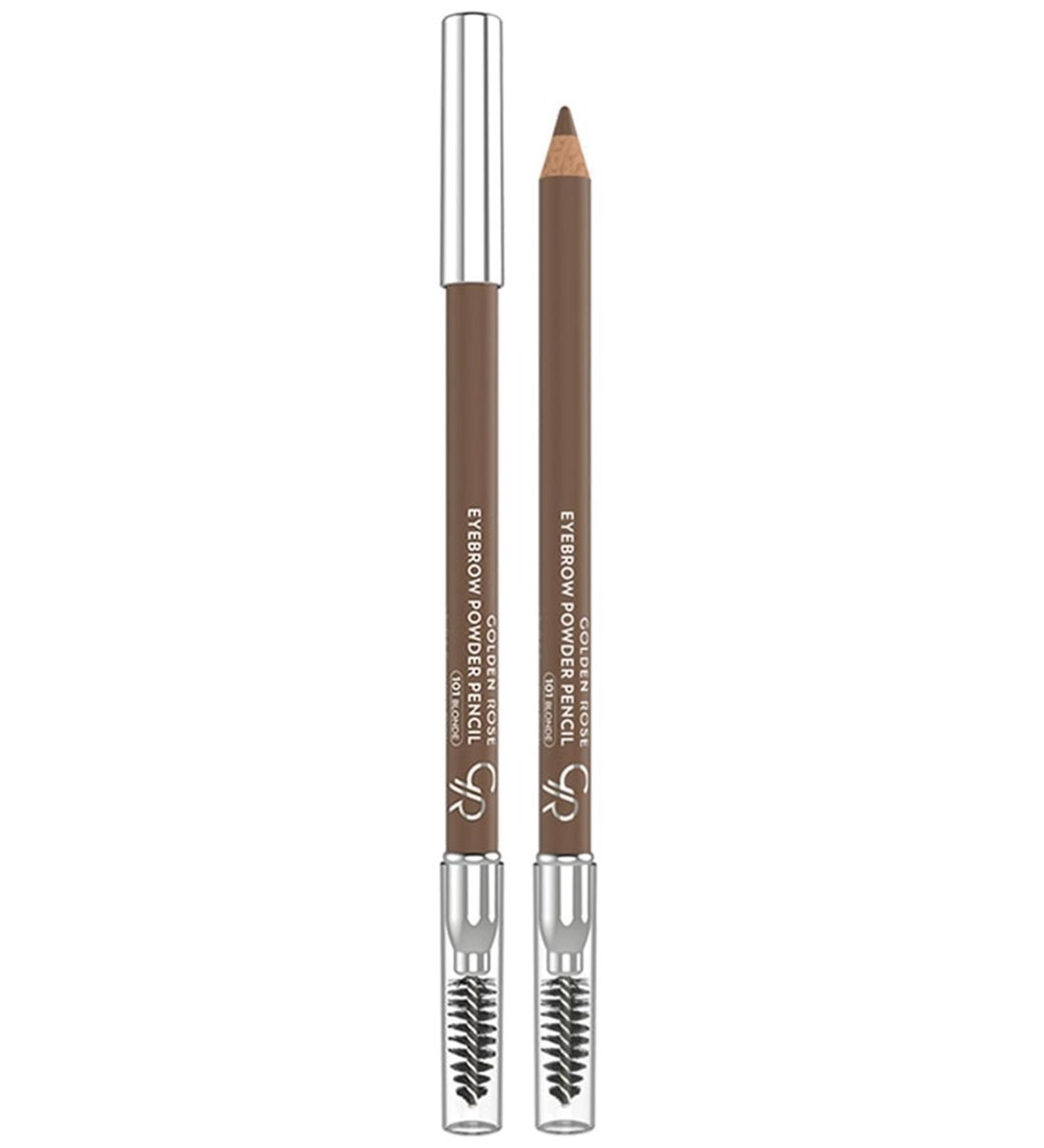 Golden Rose Brand: Eyebrow Powder Pencil Eyebrow Pencil 101 Blonde