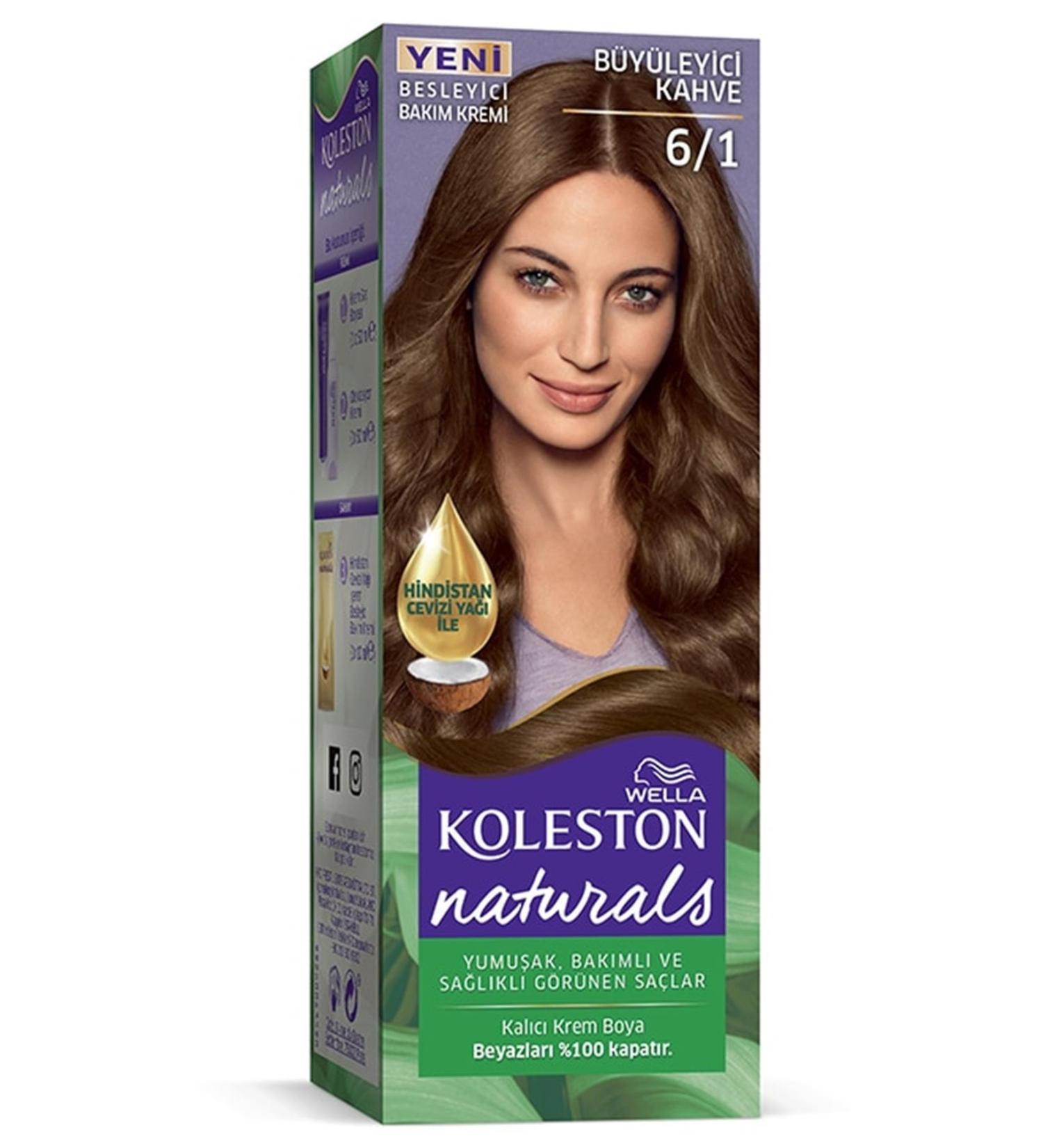 Wella Brand: Koleston Naturals Semi Set Dye 6/1 Fascinating Brown Category: Hair Dye