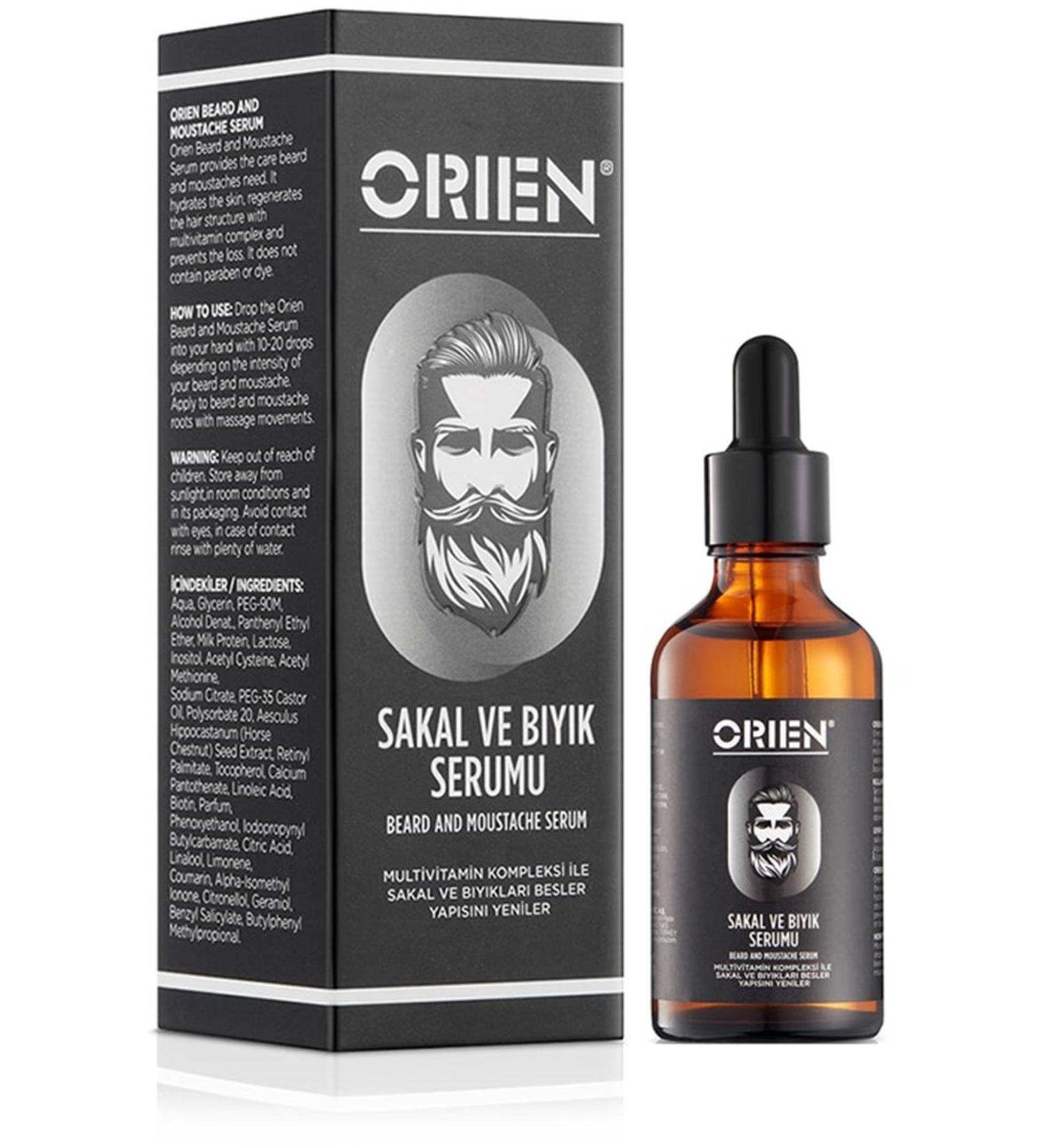 Orien Brand: Beard and Moustache Serum 50 Ml Category: After Shave Product