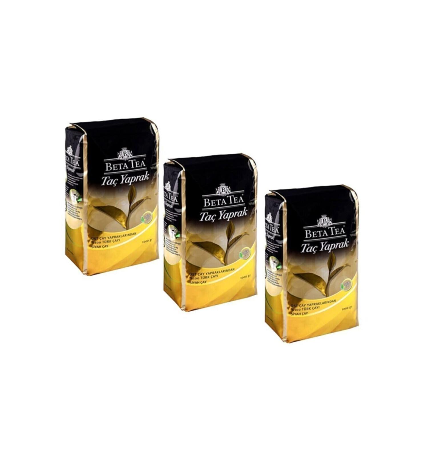 Beta Tea Petal Turkish Tea 1000 gr x 3 Pieces