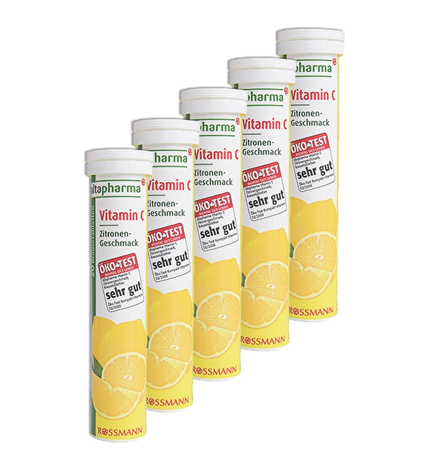 Altapharma Water Soluble Tablet 20 Vitamin C 5 Pieces