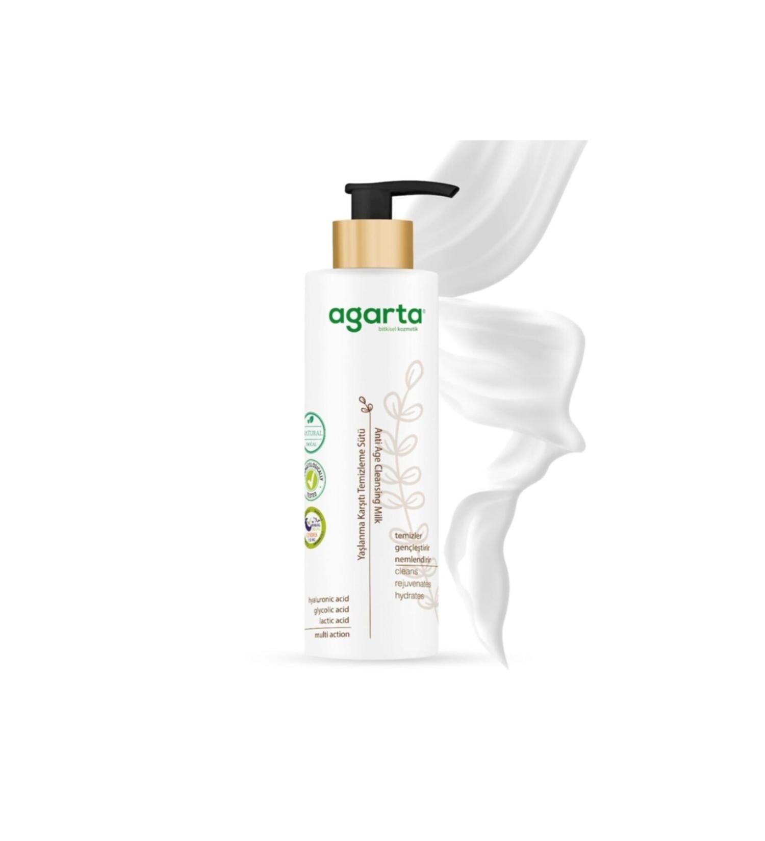 Agarta Natural Anti-Aging Clean Milk 225 ml