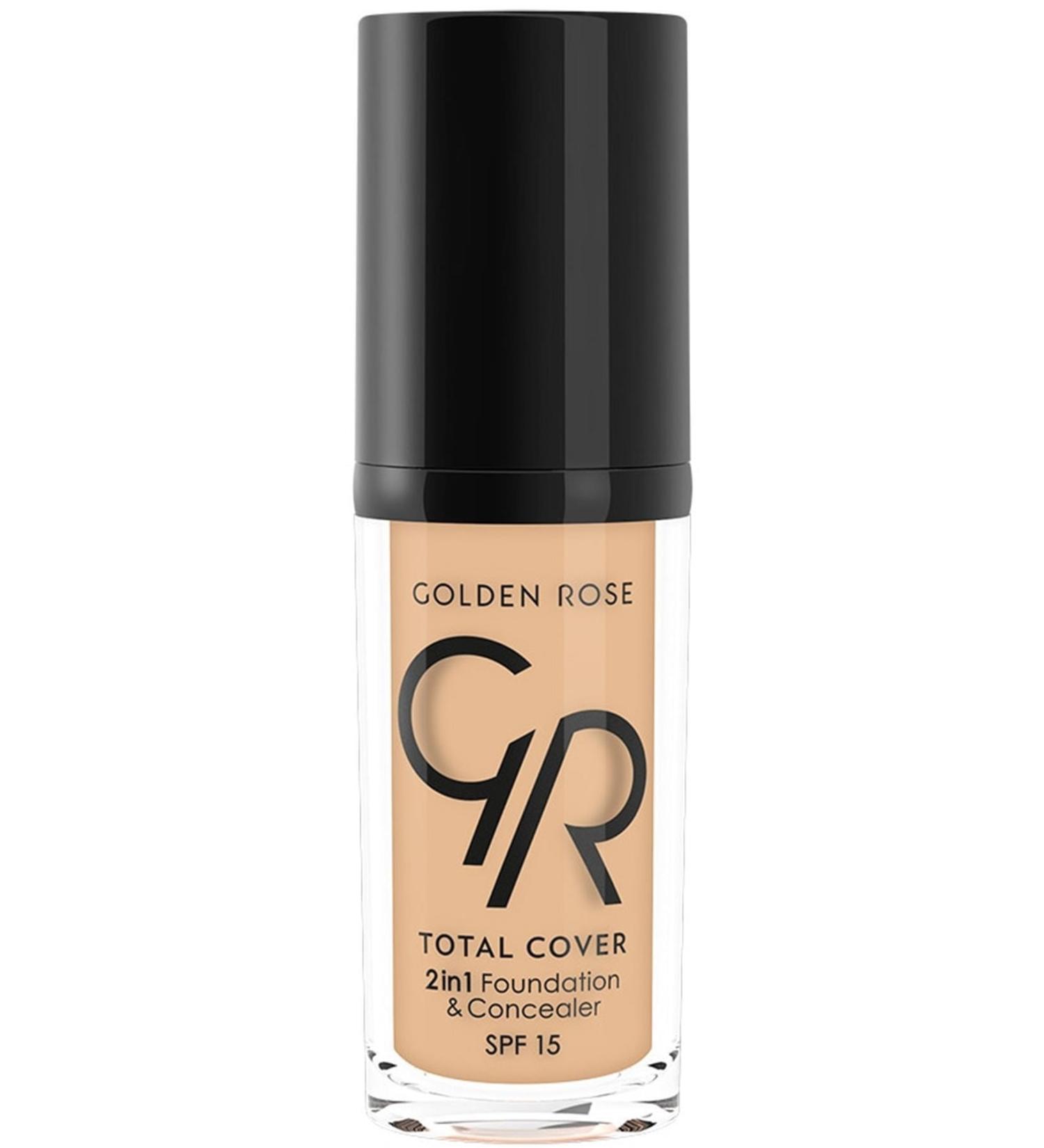 Golden Rose Total Cover 2in1 Foundation and Concealer 03
