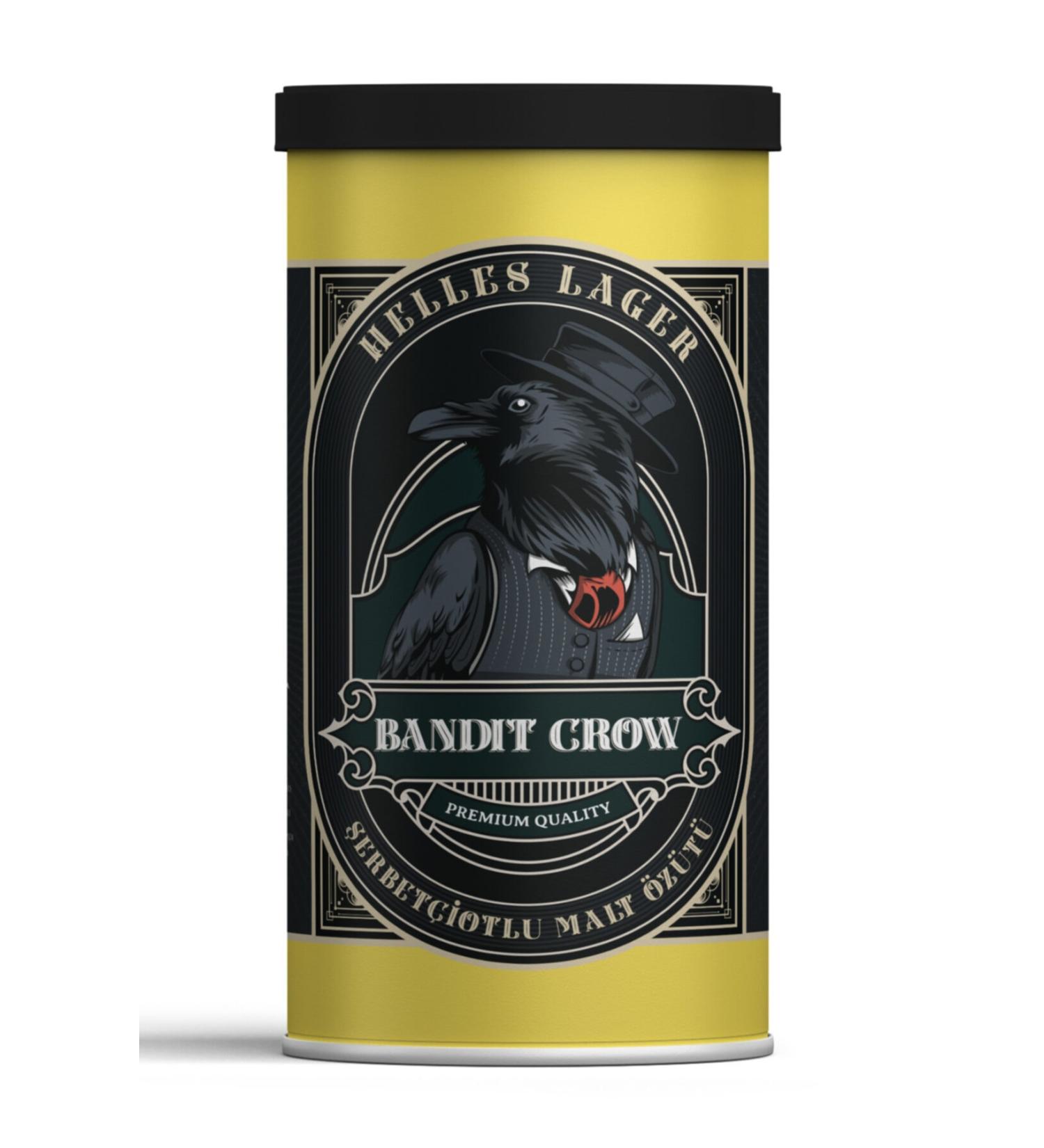 Bandit Crow Helles Lager Hops Herbal Malt Extract 1.8 kg