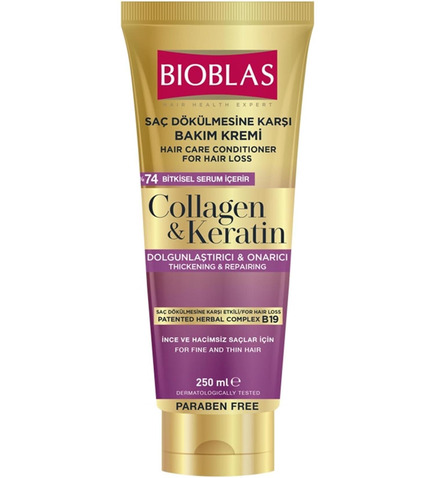 Bioblas Collagen & Keratin Hair Conditioner 250 Ml Hair Conditioner