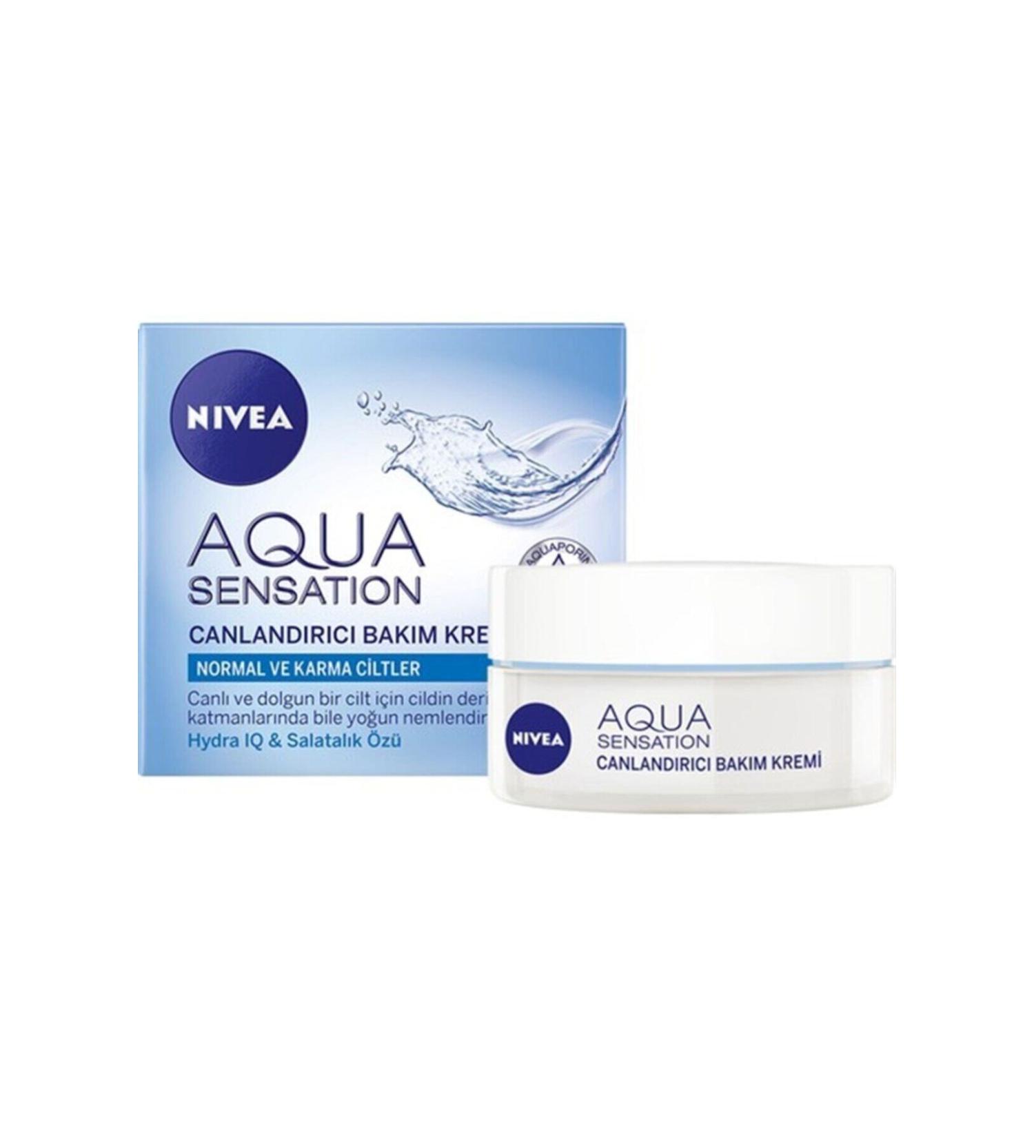 NIVEA Brand: Face Aqua Sensation Revitalizing Care Cream 50 Ml Category: Face Cream