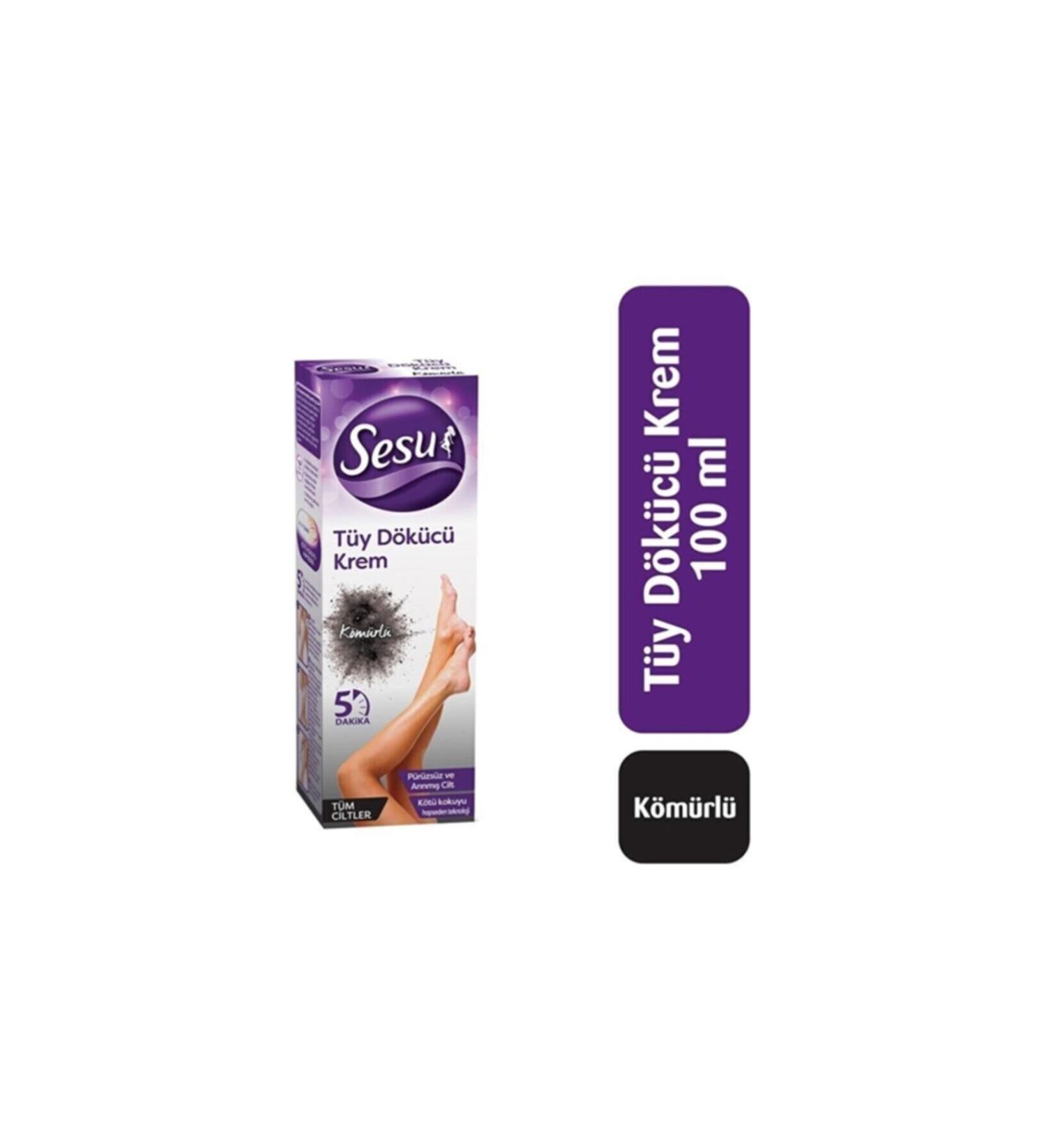 Brand: Sesu Hair Removal Cream 100 Gr Charcoal Category: Hair Removal Cream