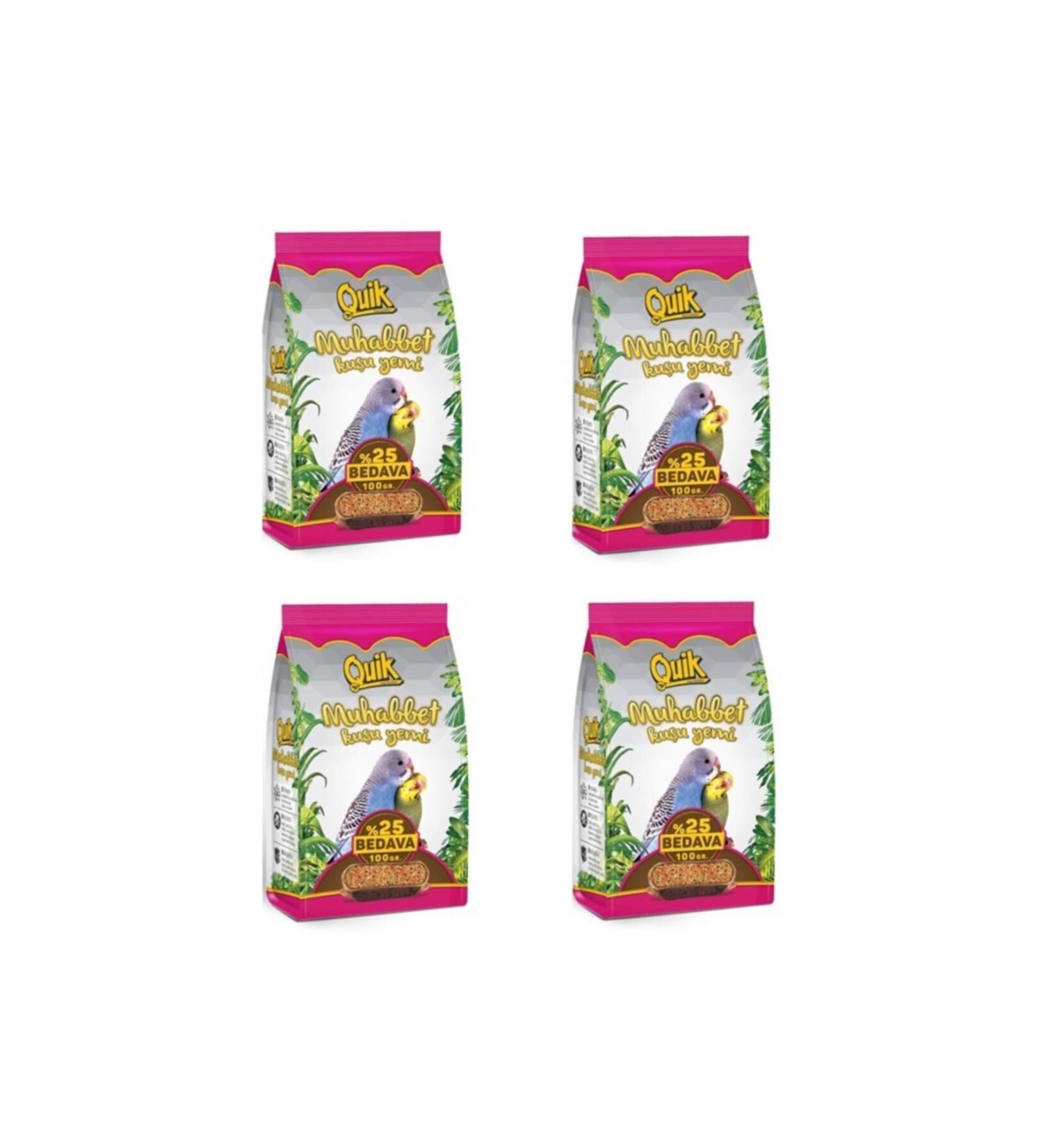 Quik Budgie Food 500 Gr (Buy 4 Pay 3)