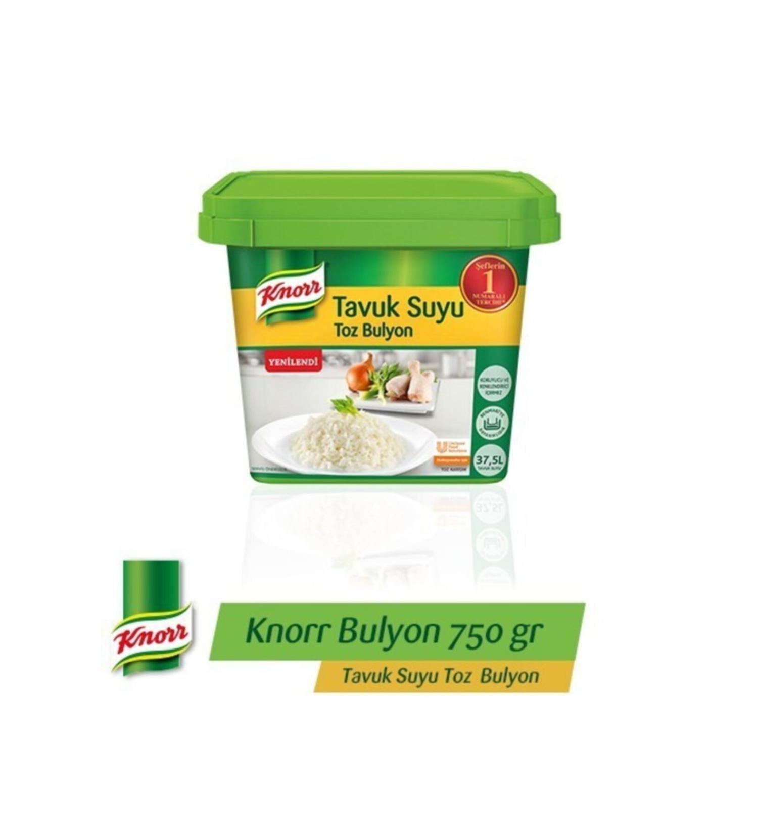 Knorr Chicken Broth Powder Bouillon 750 Gr.