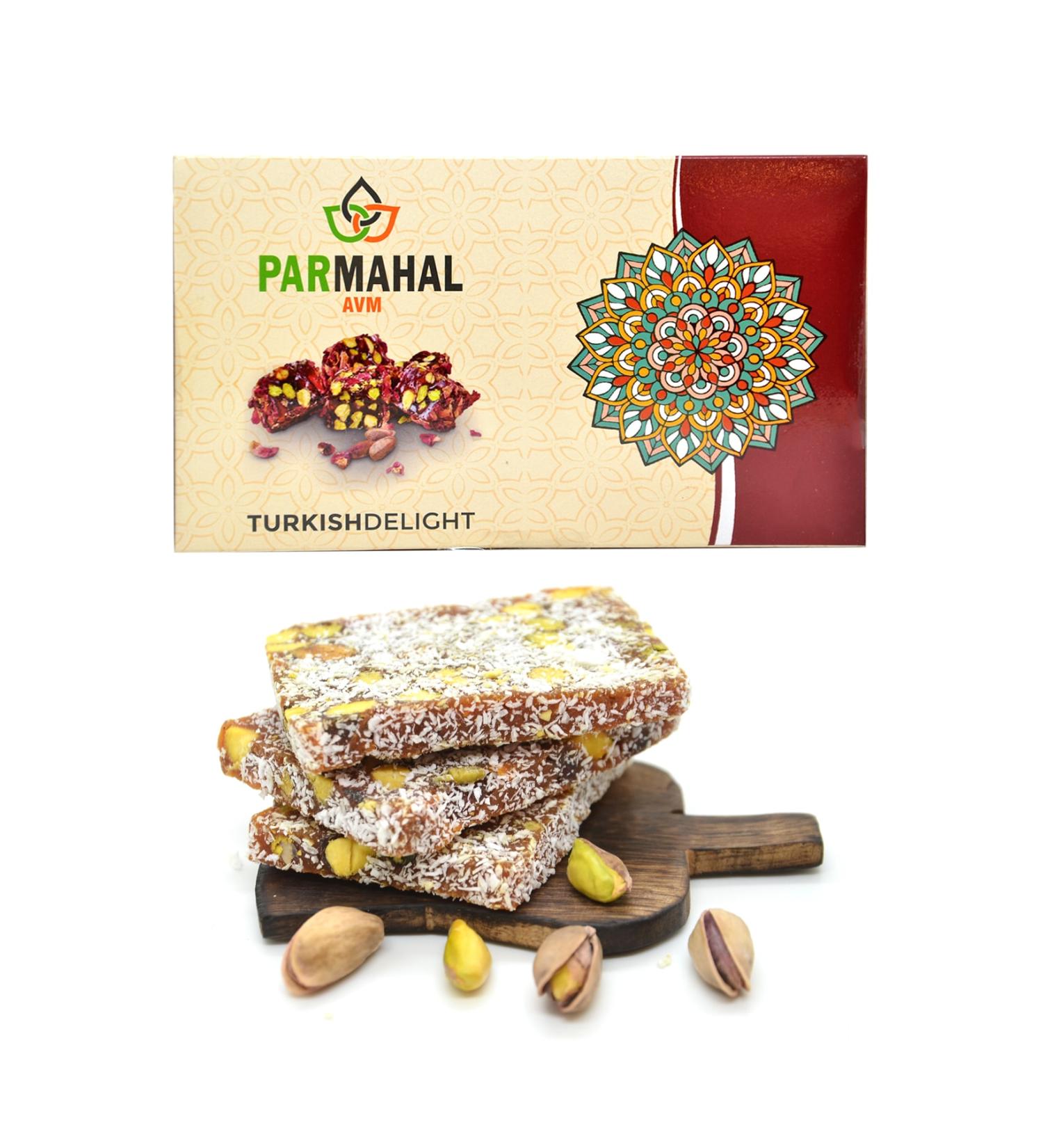 ParmahalAVM Cezerye Pistachio Turkish Delight 500 gr