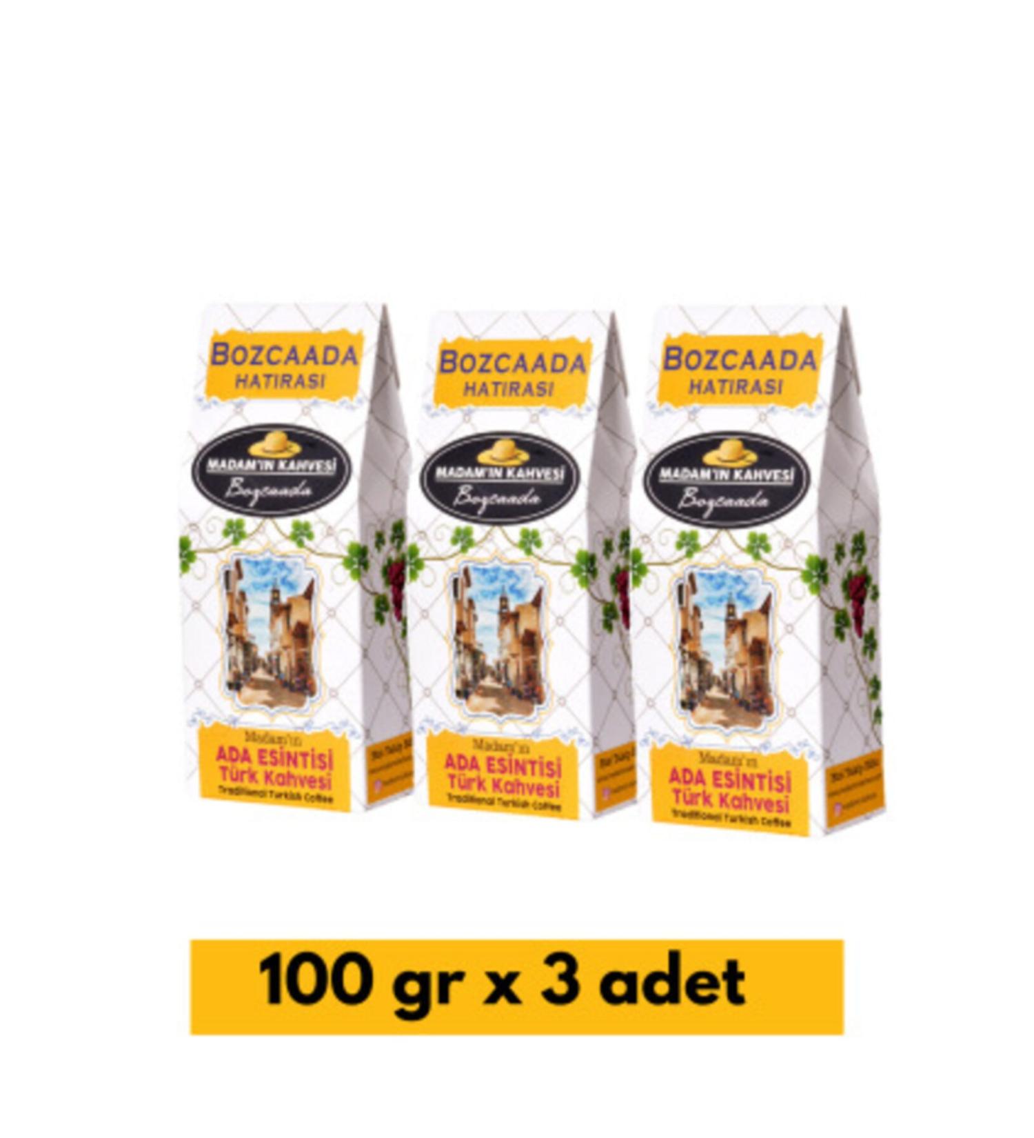 Madam's Coffee Island Breeze 100 gr X 3 Pieces