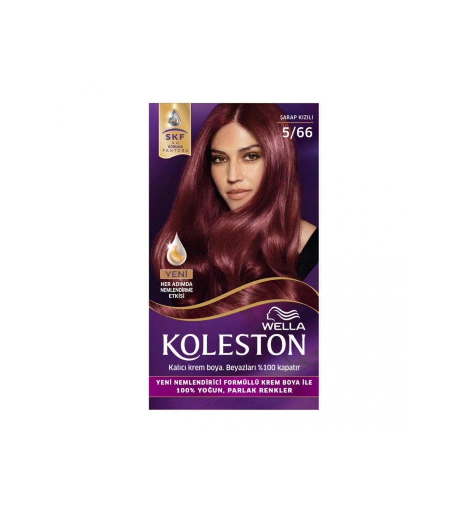 Wella Brand: Wine Red Kit Hair Dye 5/66 Category: Hair Dye