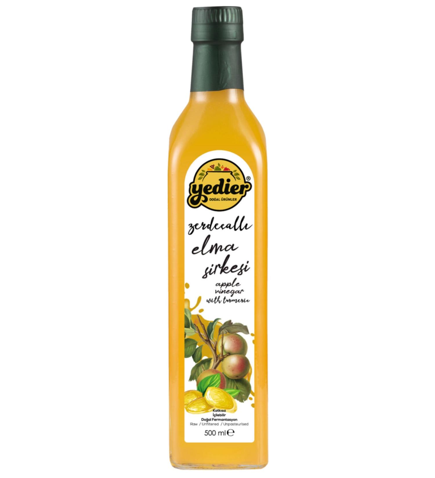 Yedier Turmeric Apple Cider Vinegar 500 ml