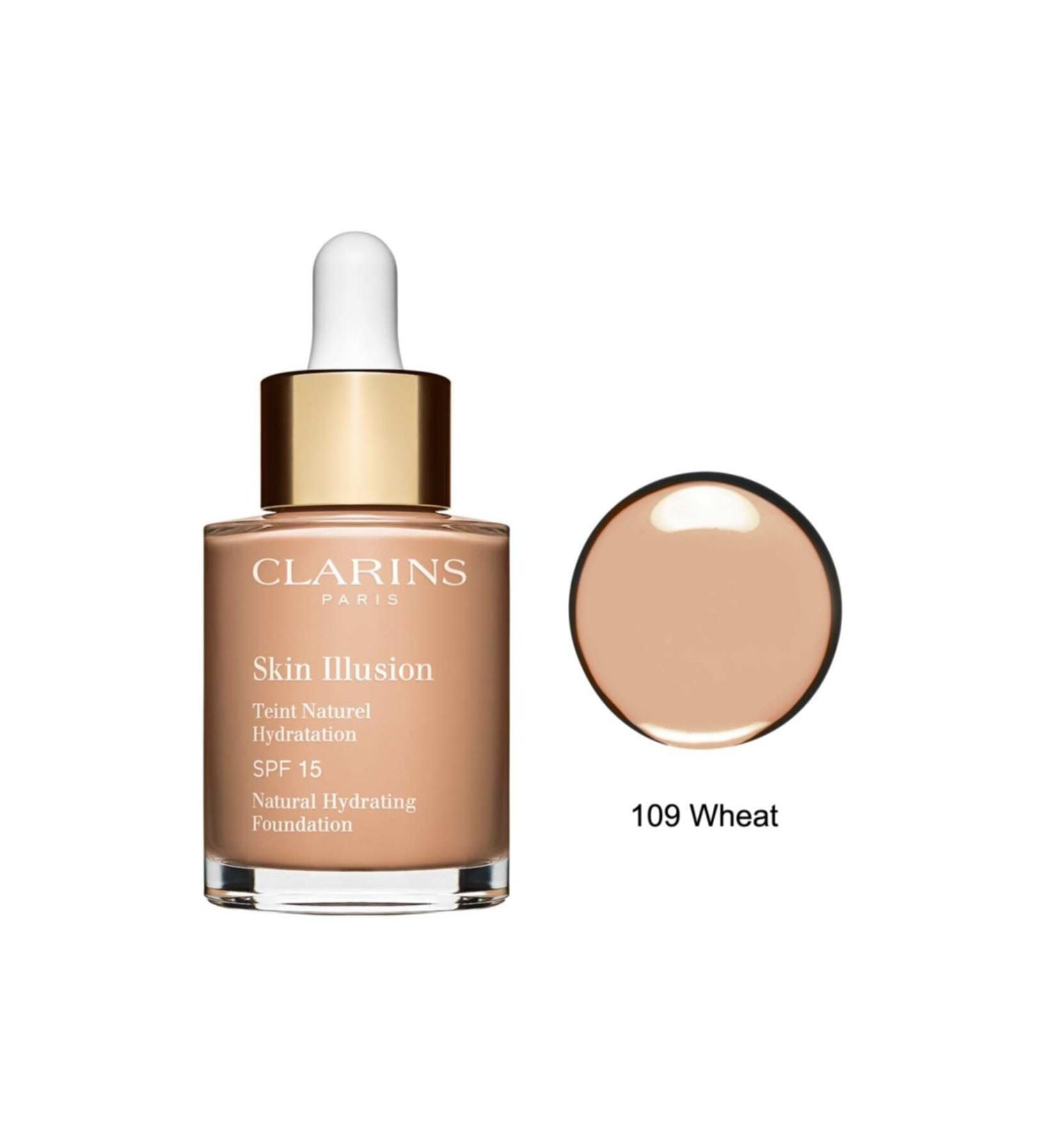 Clarins Skin Illusion Natural Foundation 109 Wheat