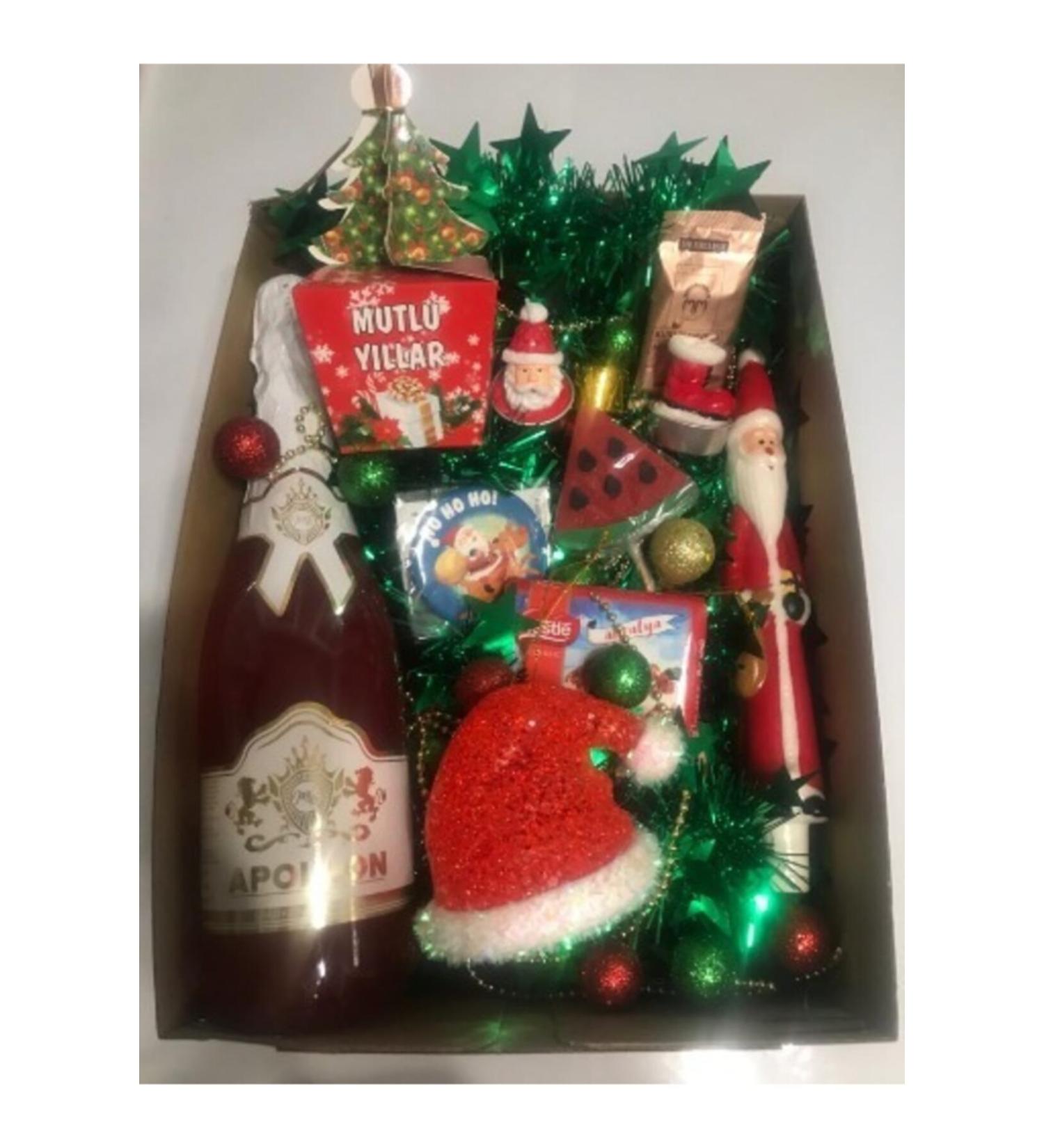 MB APOLLON Pearlescent Strawberry Flavored Carbonated Beverage Basket