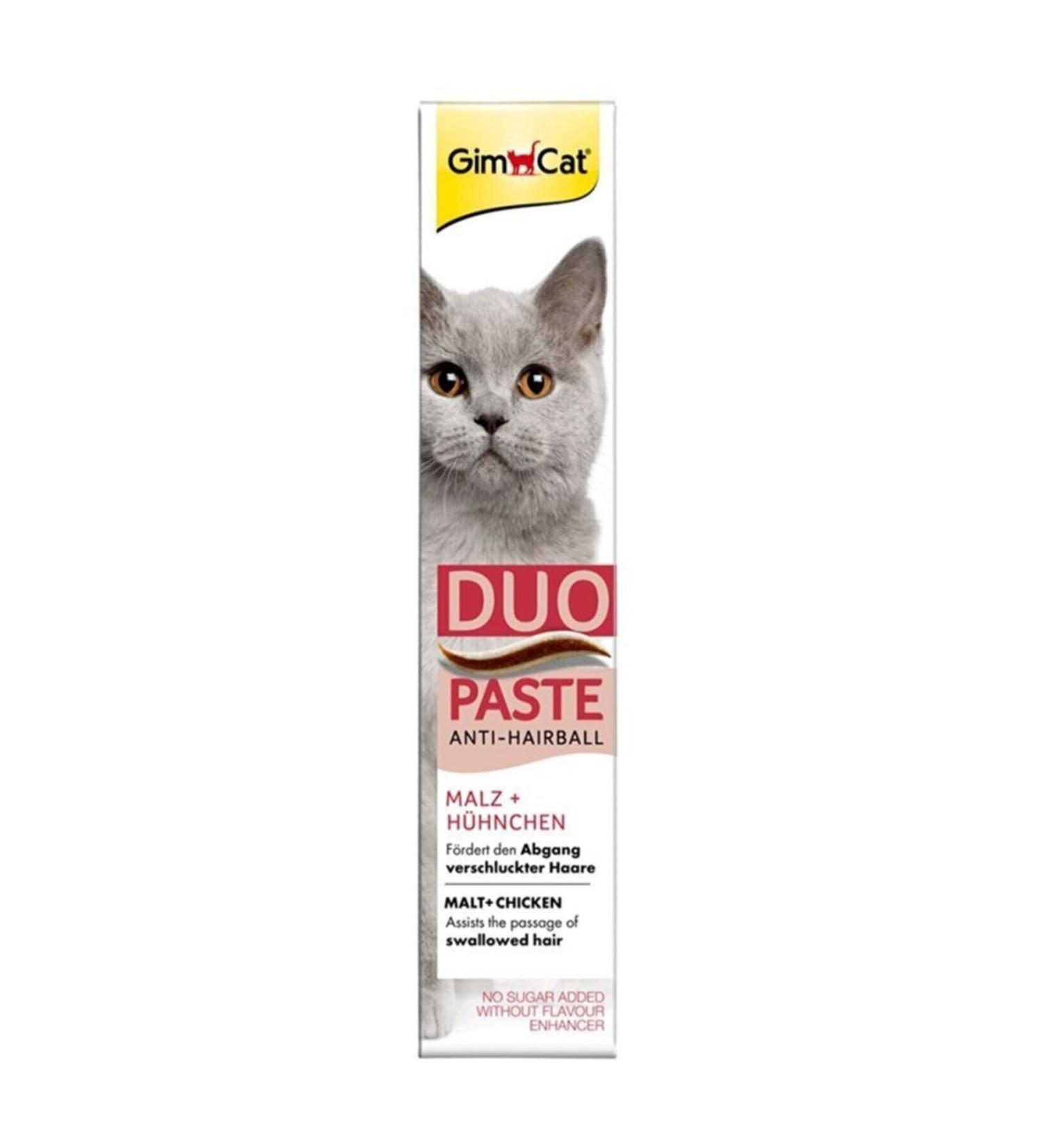 Gimcat Anti-hairball Duo Paste Chicken + Malt 50gr