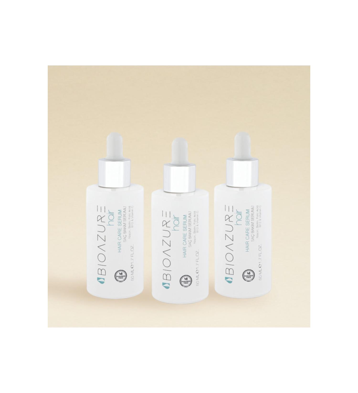 BIOAZURE Hair & Skin Products 3 Course B oazure Hair Care Serum - Buy Online on GoSupps.com