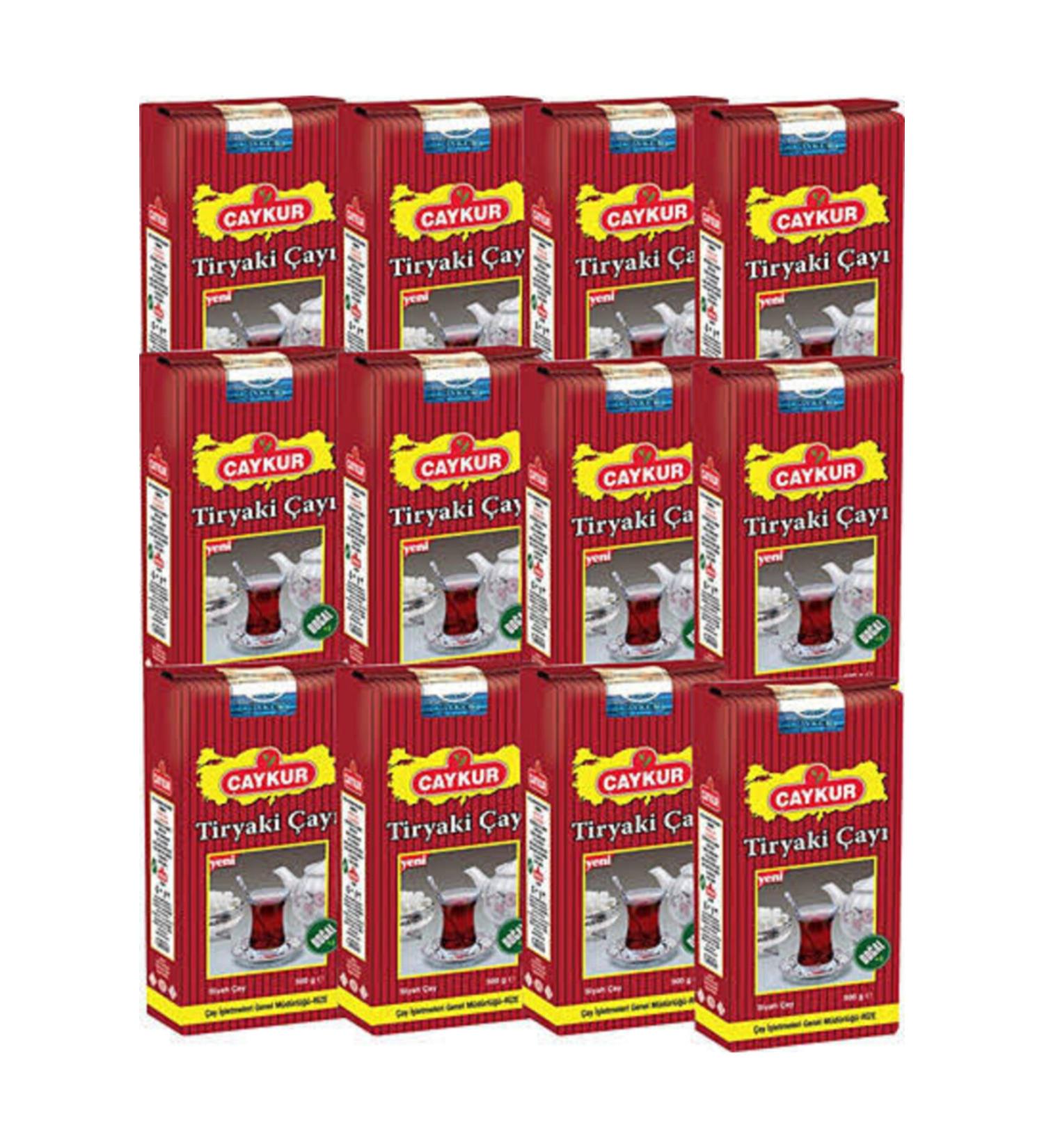 aykur Tiryaki Tea 1kg 12 Pack