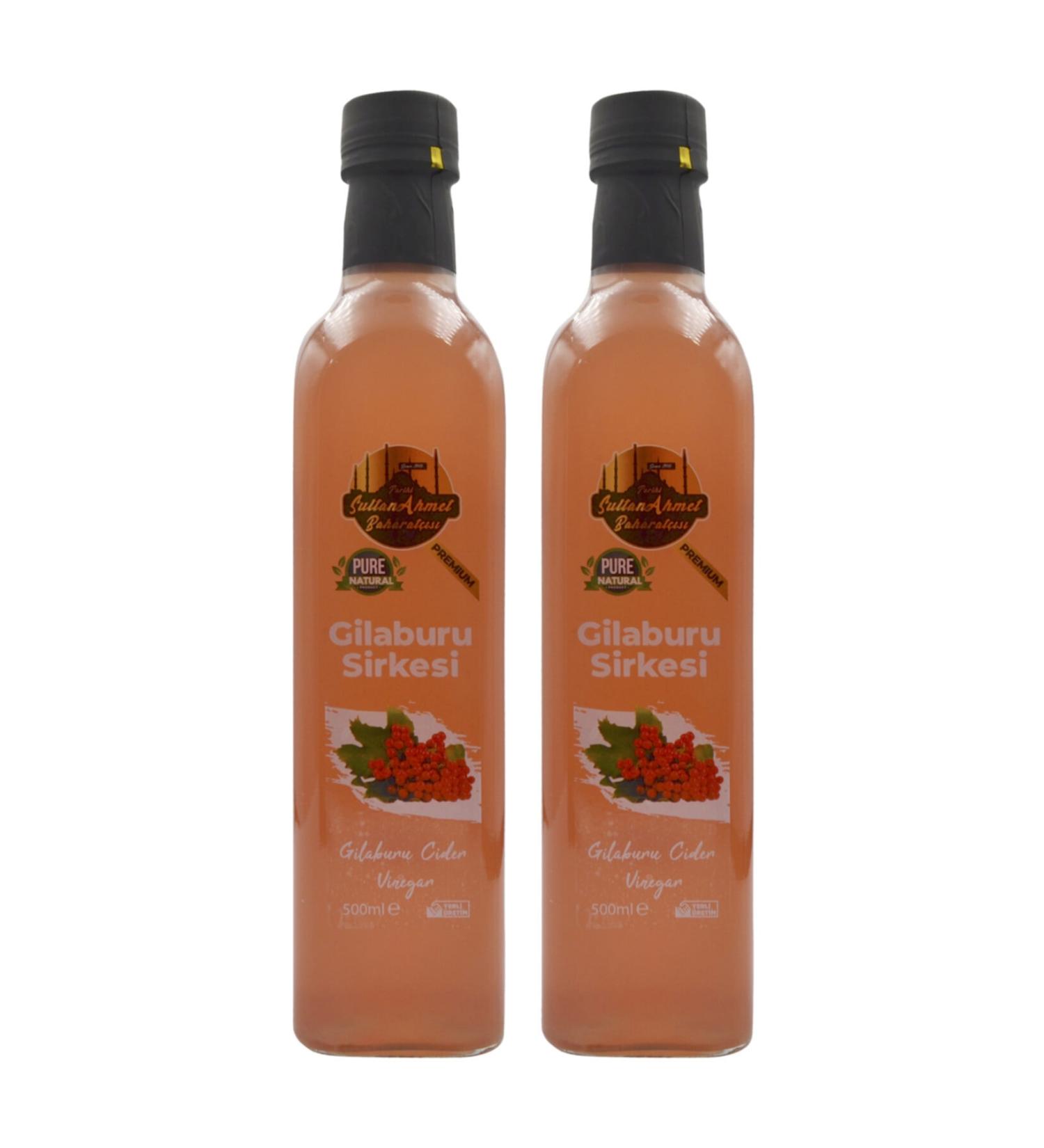 Historical SultanAhmet Spice Shop Gilaburu Vinegar 2x500ml (special production)