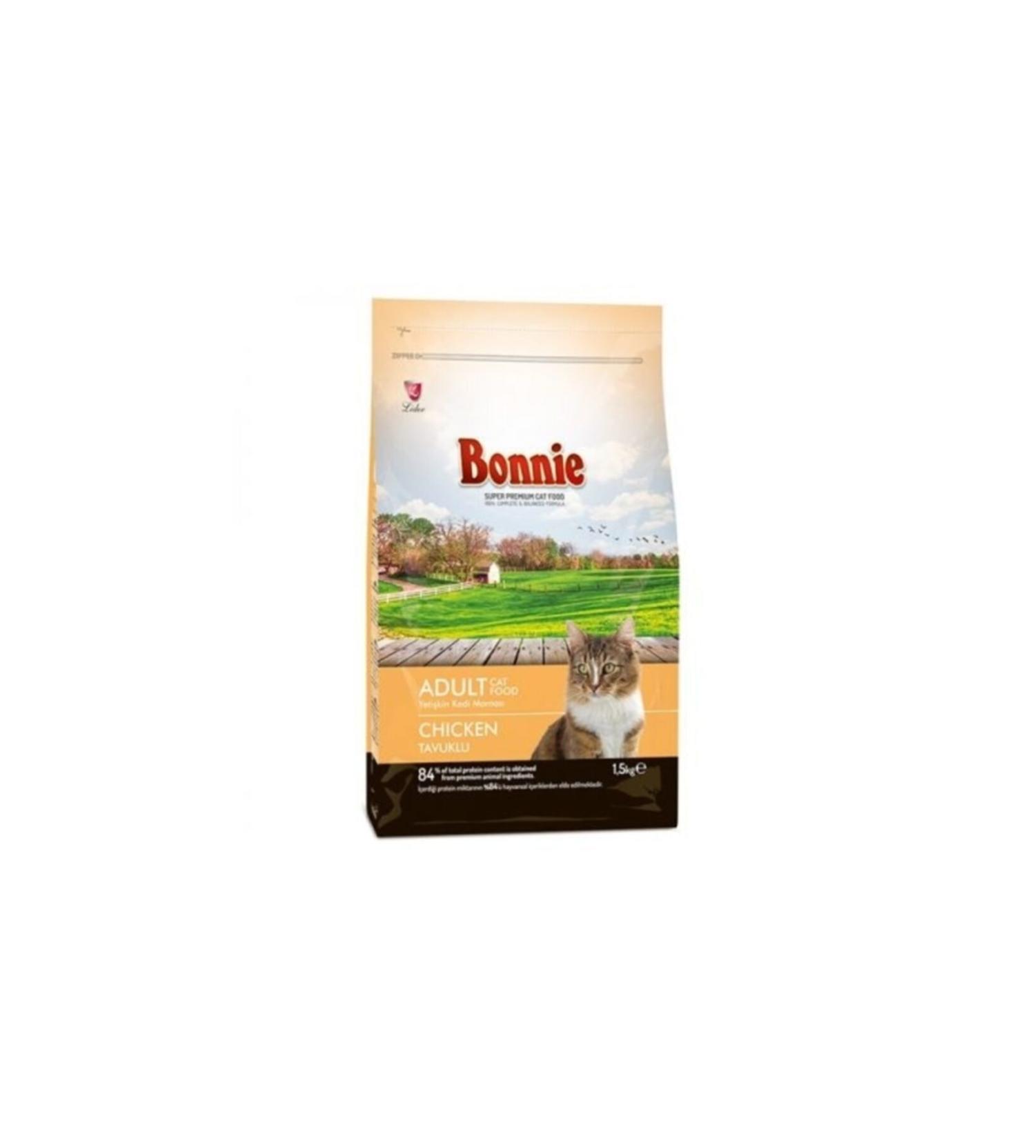 Bonnie Chicken Adult Cat Food 1.5 kg