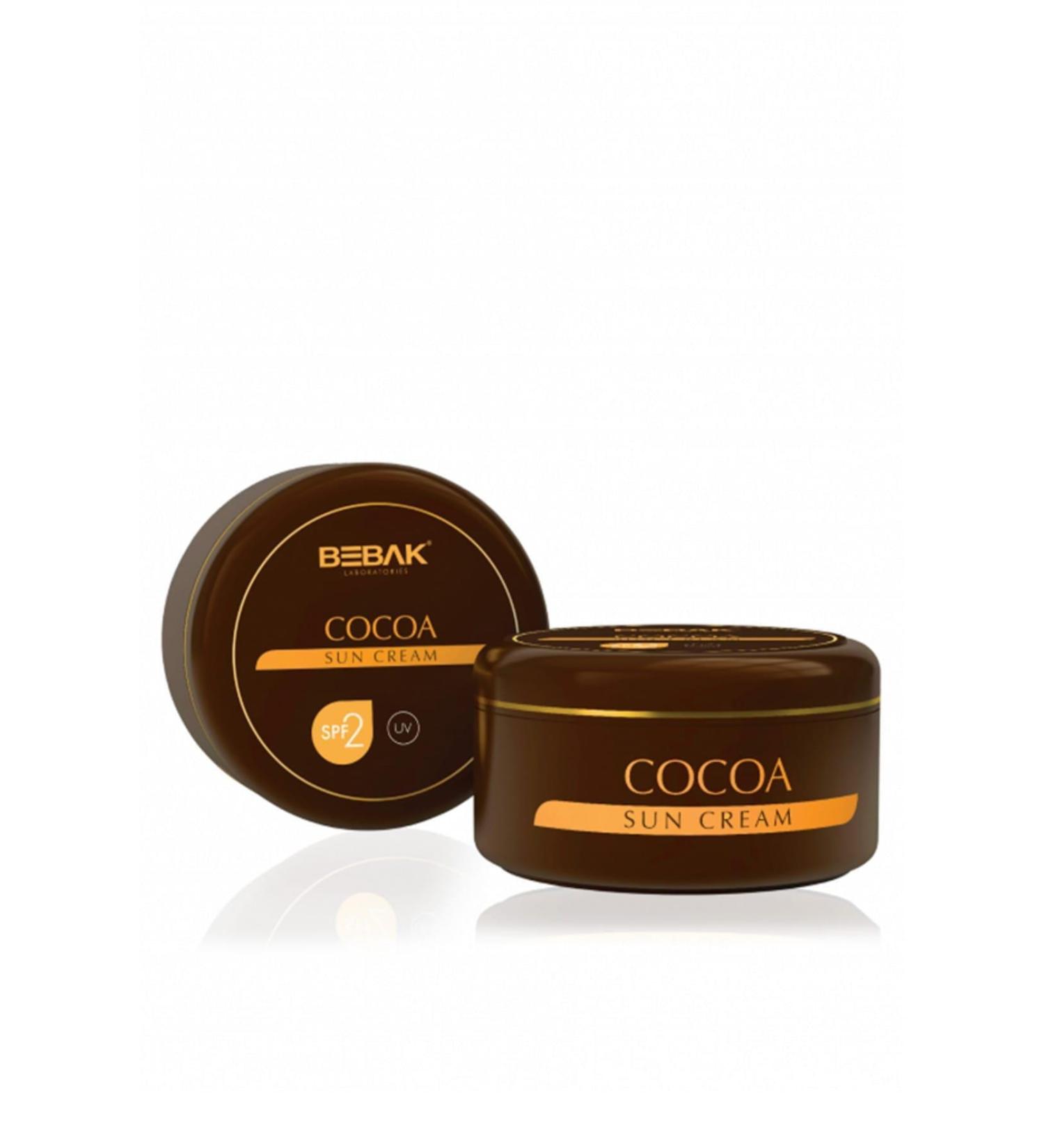 Bebak Brand: Bebak Sun Cream Cocoa Extract Jar 100 Ml Category: Body Cream