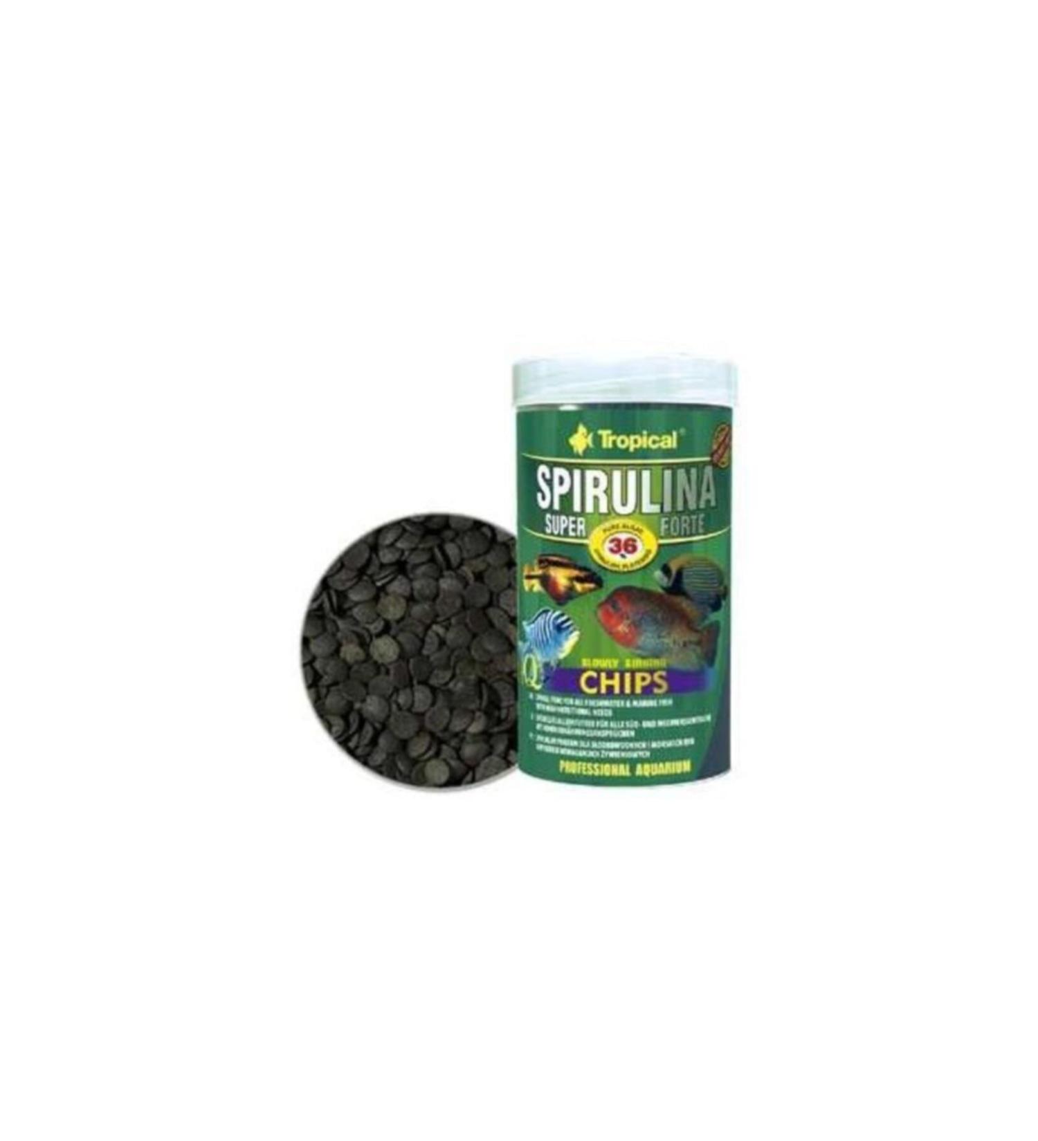 Tropical 60573 Super Spirulina Forte Chips 100 Ml