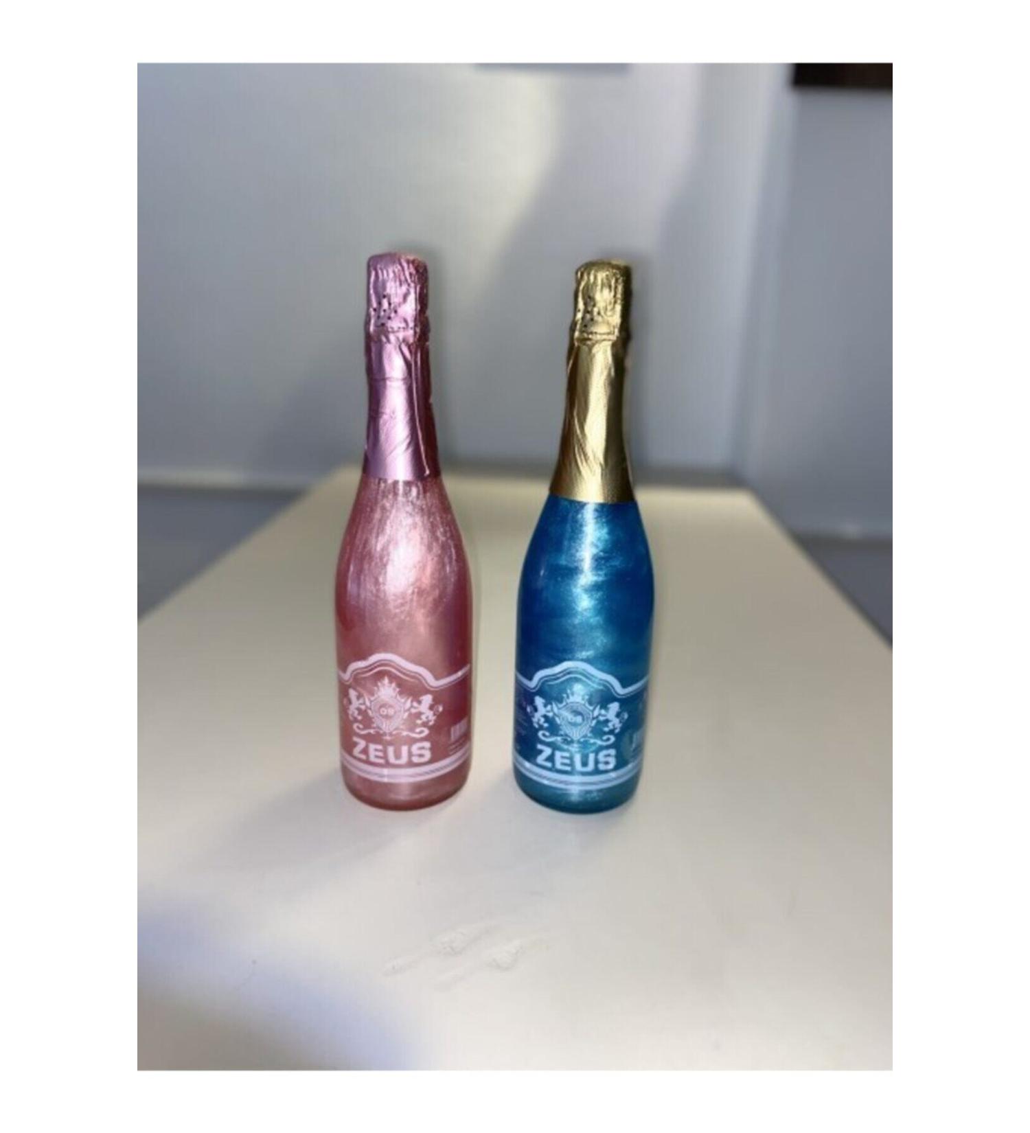 OS ZEUS Strawberry and Blueberry Pineapple Flavored Carbonated Drink 2 Pieces