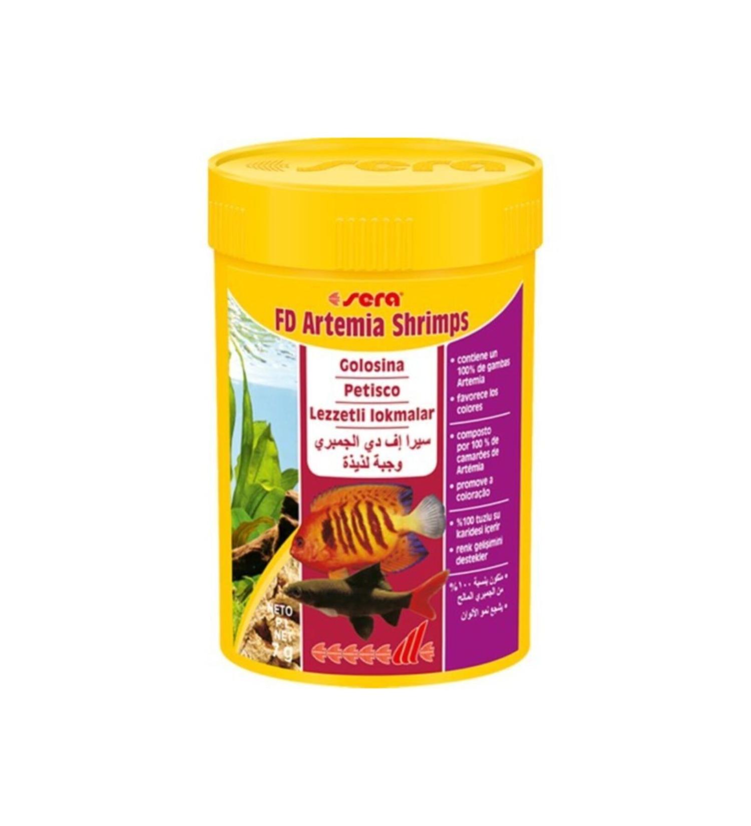 Sera Fd Artemia Shrimp 100 Ml (7 Gr) Fish Food
