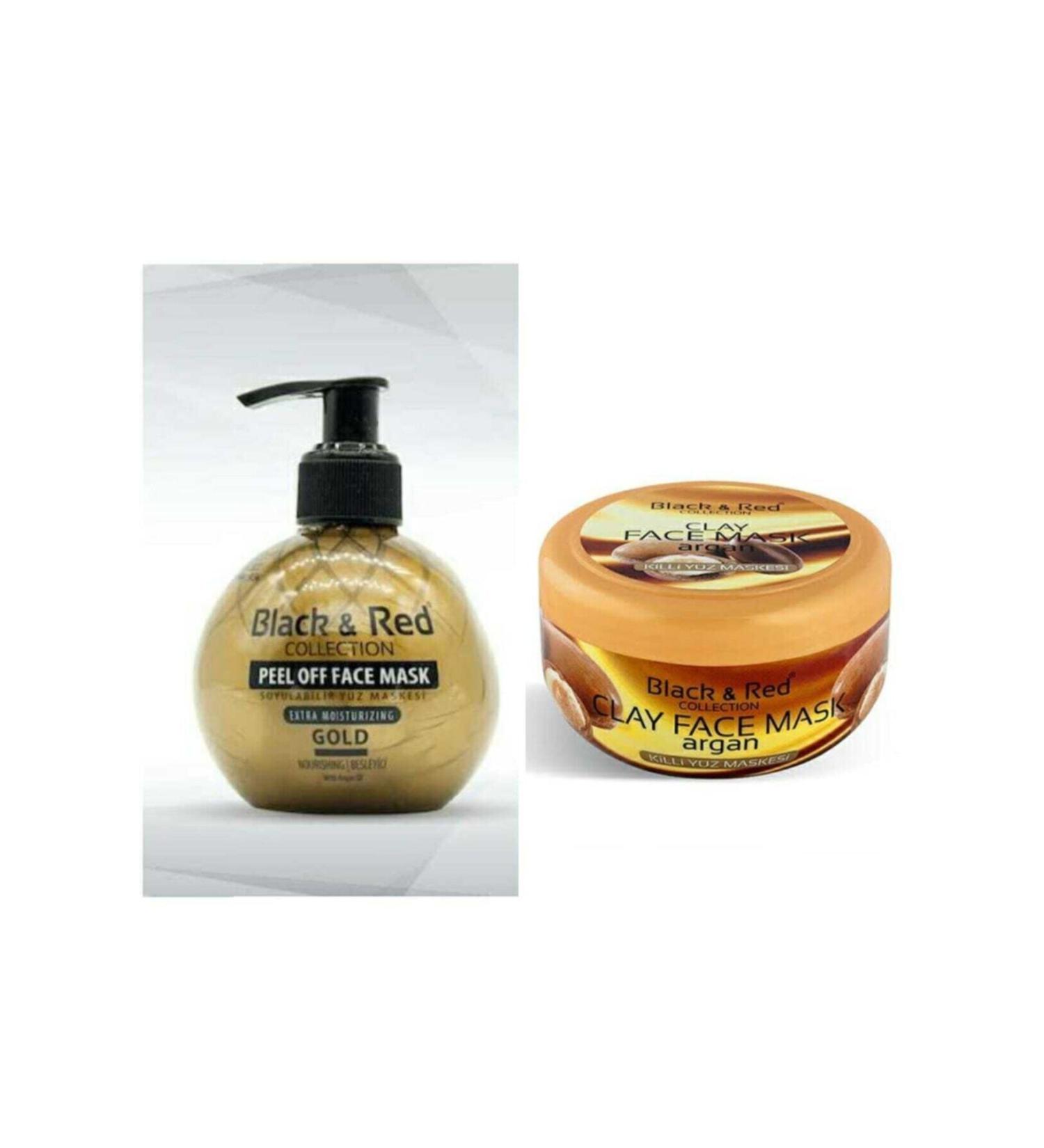 My Dowry Peelable Face Mask Gold 250 Ml + Argan Oil Clay Face Mask 400 Ml.